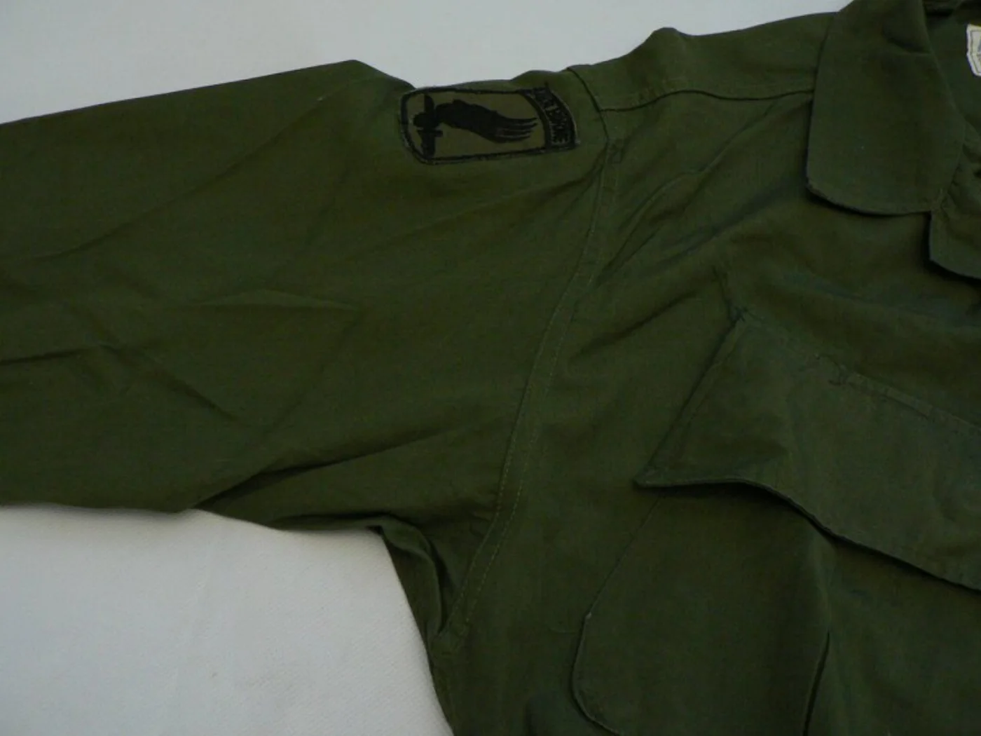 ミリタリーショップ 南国百貨店.COM|沖縄 ジャングルファティーグ M-R U.S.ARMY AIRBORNE ワッペ 記録写真7