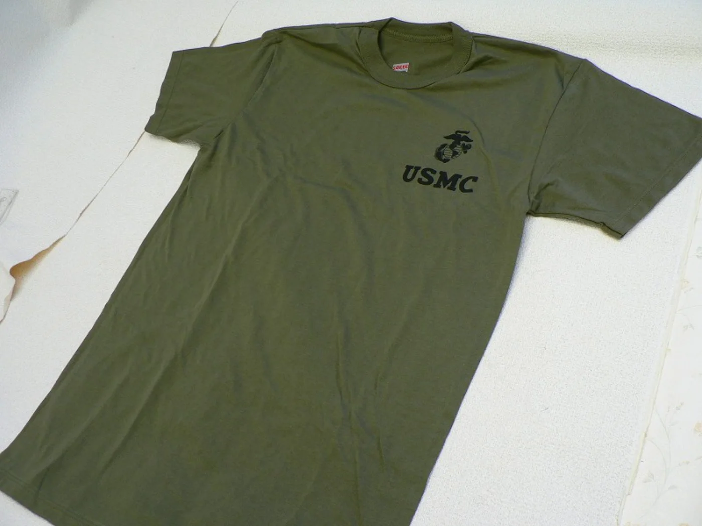 ミリタリーショップ 南国百貨店.COM|沖縄 USMC Tシャツ OD Mサイズ 新品 新型 [G-686] - 米軍放 記録写真3