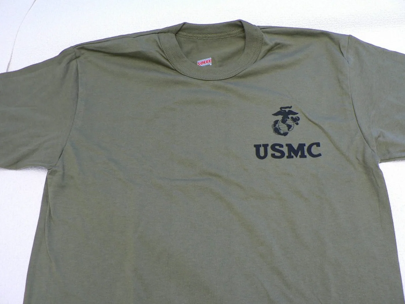 ミリタリーショップ 南国百貨店.COM|沖縄 USMC Tシャツ OD Mサイズ 新品 新型 [G-686] - 米軍放 記録写真4