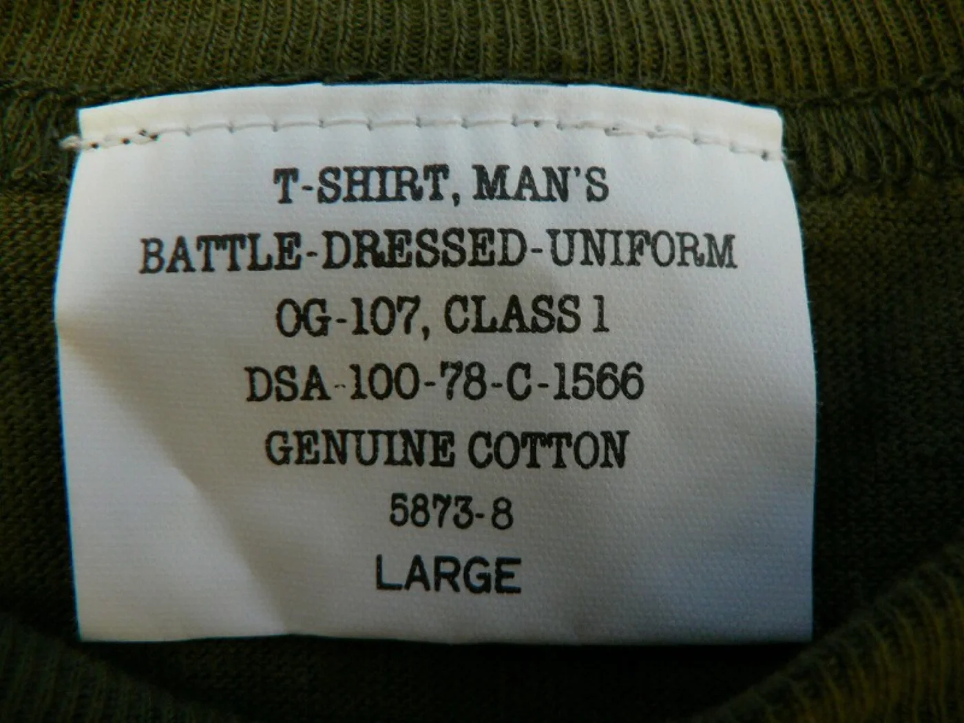 ミリタリーショップ 南国百貨店.COM|沖縄 U.S.ARMY Tシャツ -L- [Z G-696 G-697] - U 記録写真3