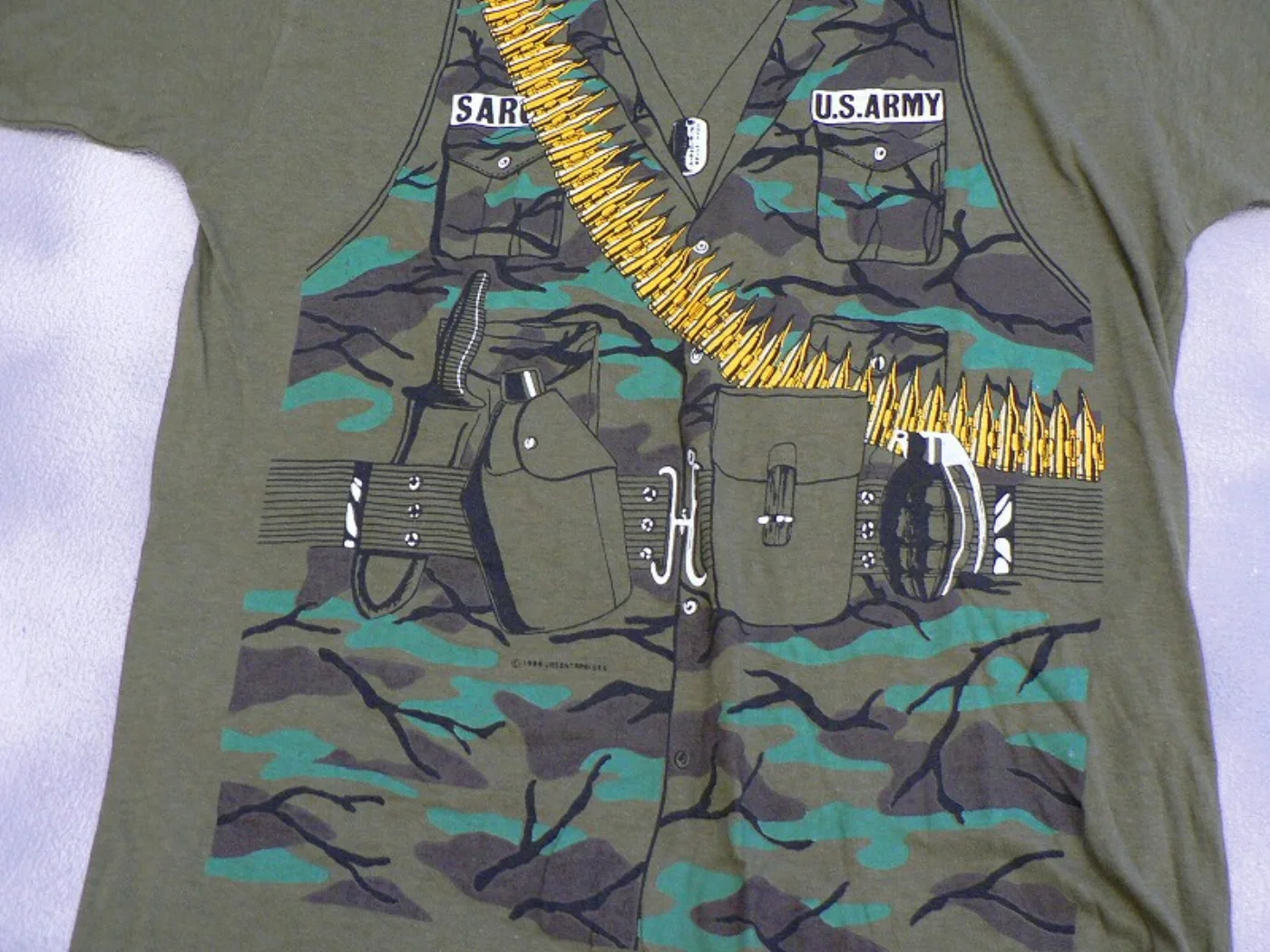 ミリタリーショップ 南国百貨店.COM|沖縄 U.S.ARMY Tシャツ -L- [Z G-696 G-697] - U 記録写真5