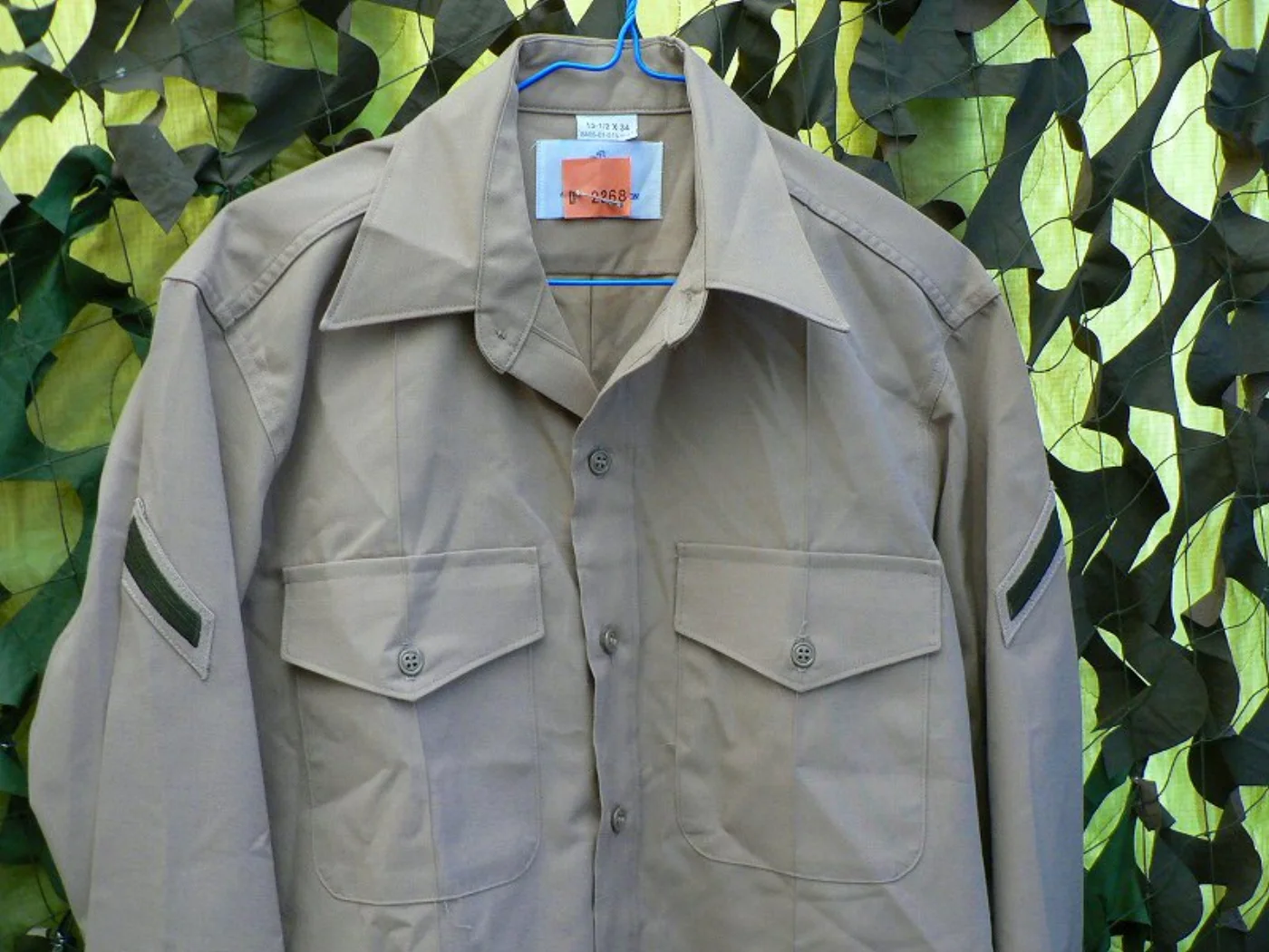 ミリタリーショップ 南国百貨店.COM|沖縄 ミリタリー Yシャツ 米軍官給品 34 [Z G-579] - ミリタリー 記録写真3