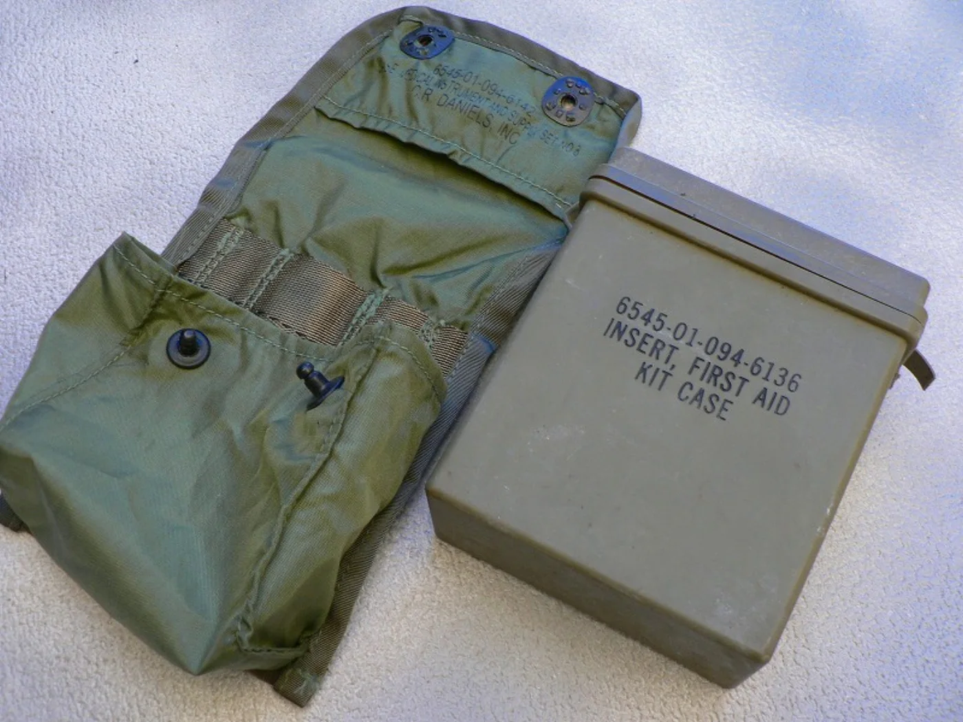 ミリタリーショップ 南国百貨店.COM|沖縄 FARST AID KIT 空ケースとカバー [D-1212] - FAR 記録写真4
