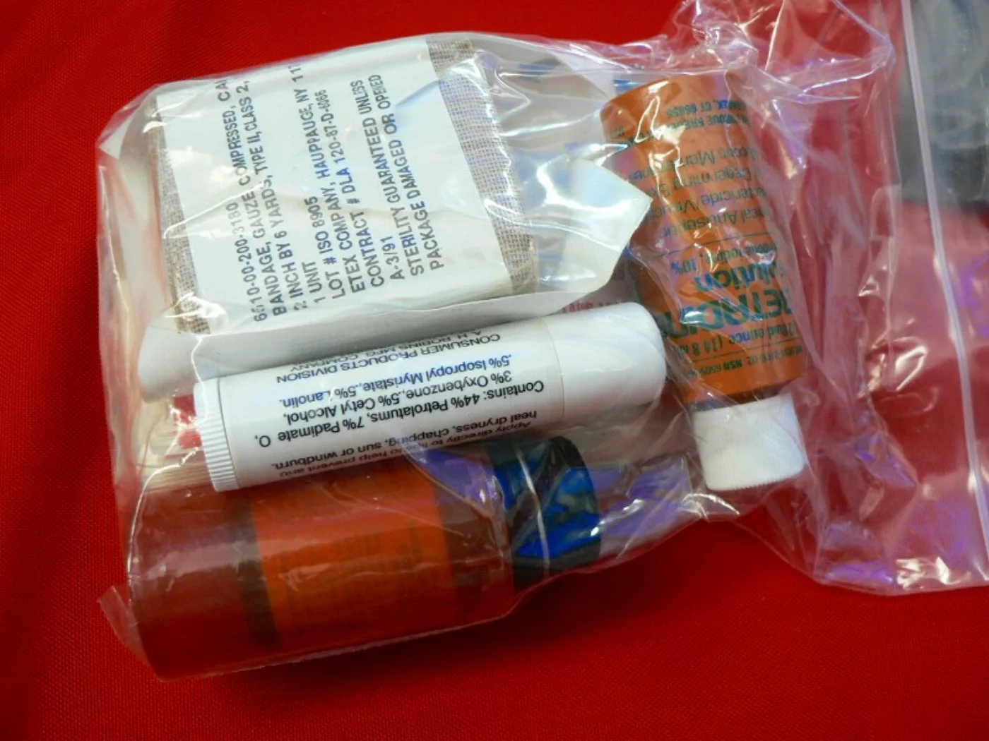 ミリタリーショップ 南国百貨店.COM|沖縄 FIRST AID KIT 中味入り 新品 [D-1232] - FIRS 記録写真6