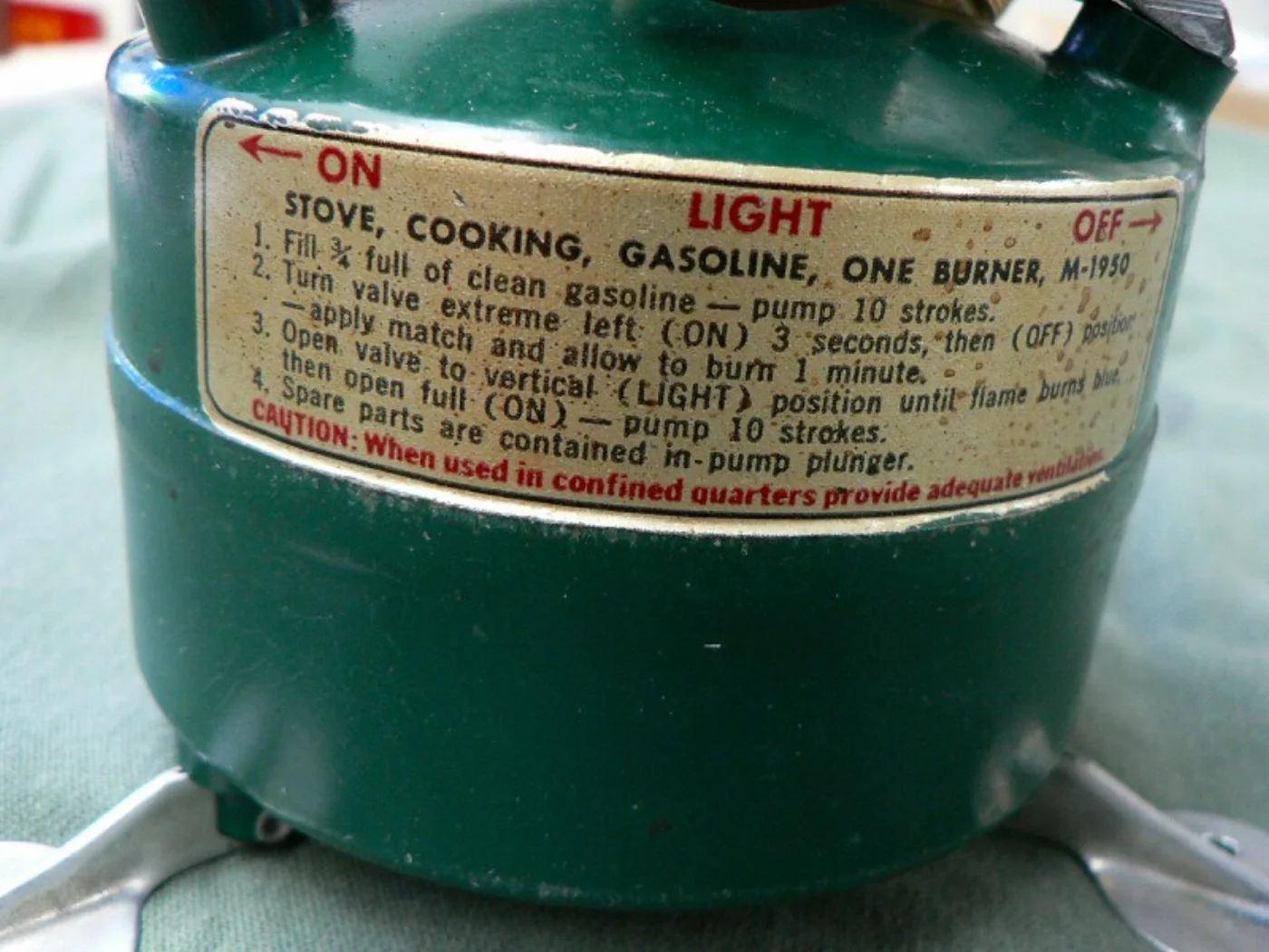 ミリタリーショップ 南国百貨店.COM|沖縄 1951 GIストーブ デッドストック ROGERS AKRON OHIO 記録写真6