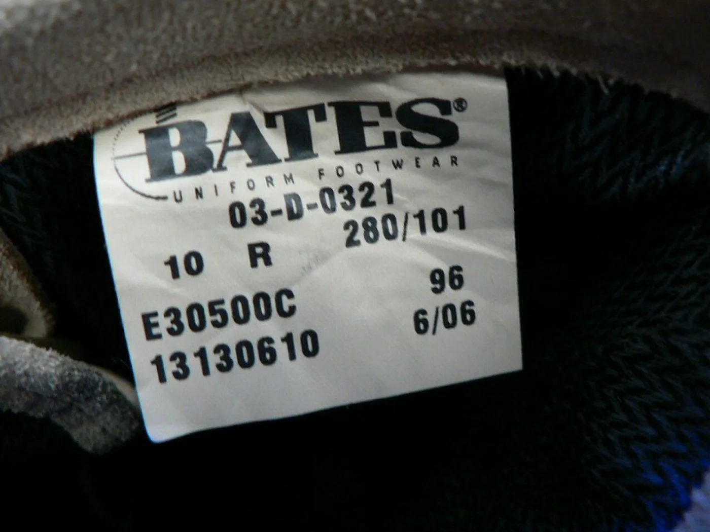 ミリタリーショップ 南国百貨店.COM|沖縄 BATES ゴアテックス デザートブーツ 10R 新品同様 [B-778] 記録写真6