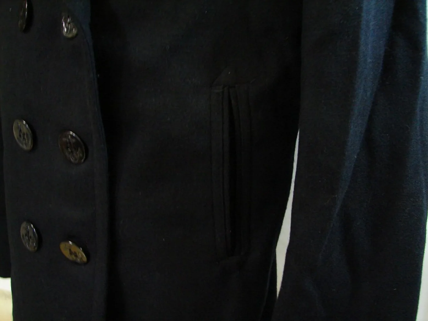 ミリタリーショップ 南国百貨店.COM|沖縄 U.S.NAVY コート 新品 14L WOOL [Q-112] - U. 記録写真5