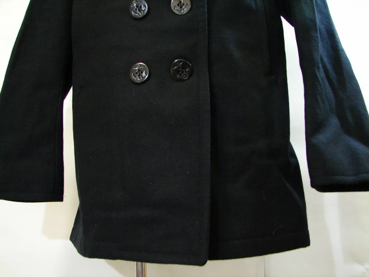 ミリタリーショップ 南国百貨店.COM|沖縄 U.S.NAVY コート 新品 14L WOOL [Q-112] - U. 記録写真6