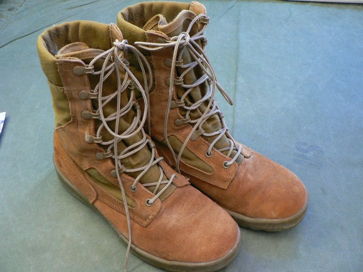 ミリタリーショップ 南国百貨店.COM|沖縄 USMC デザートブーツ GORE-TEX 7.5W(JP25.5cm幅広 記録写真3