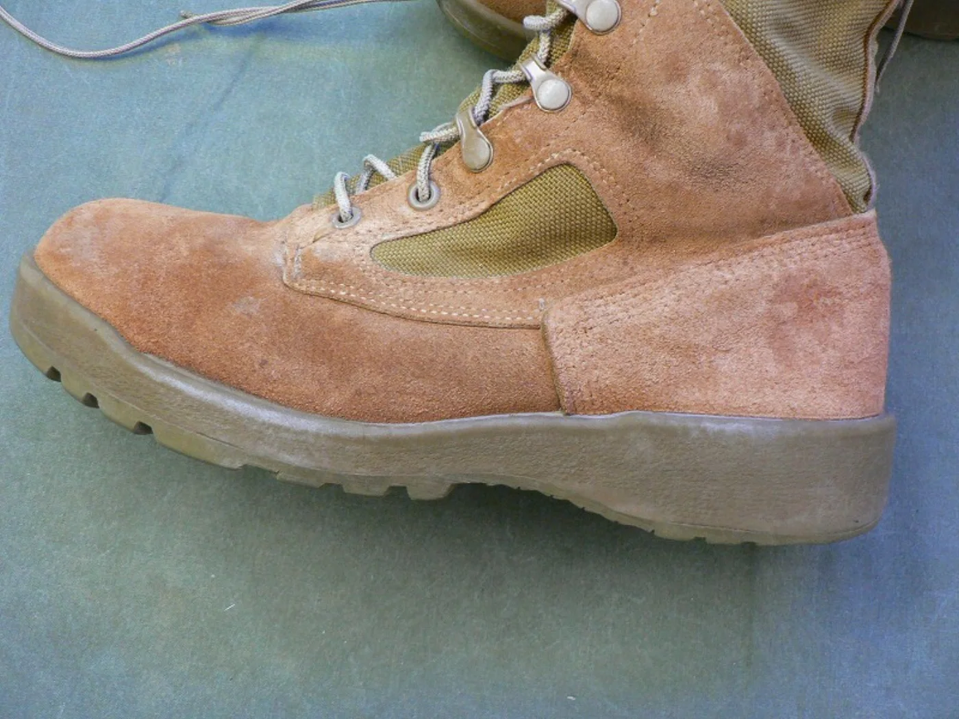 ミリタリーショップ 南国百貨店.COM|沖縄 USMC デザートブーツ GORE-TEX 7.5W(JP25.5cm幅広 記録写真6