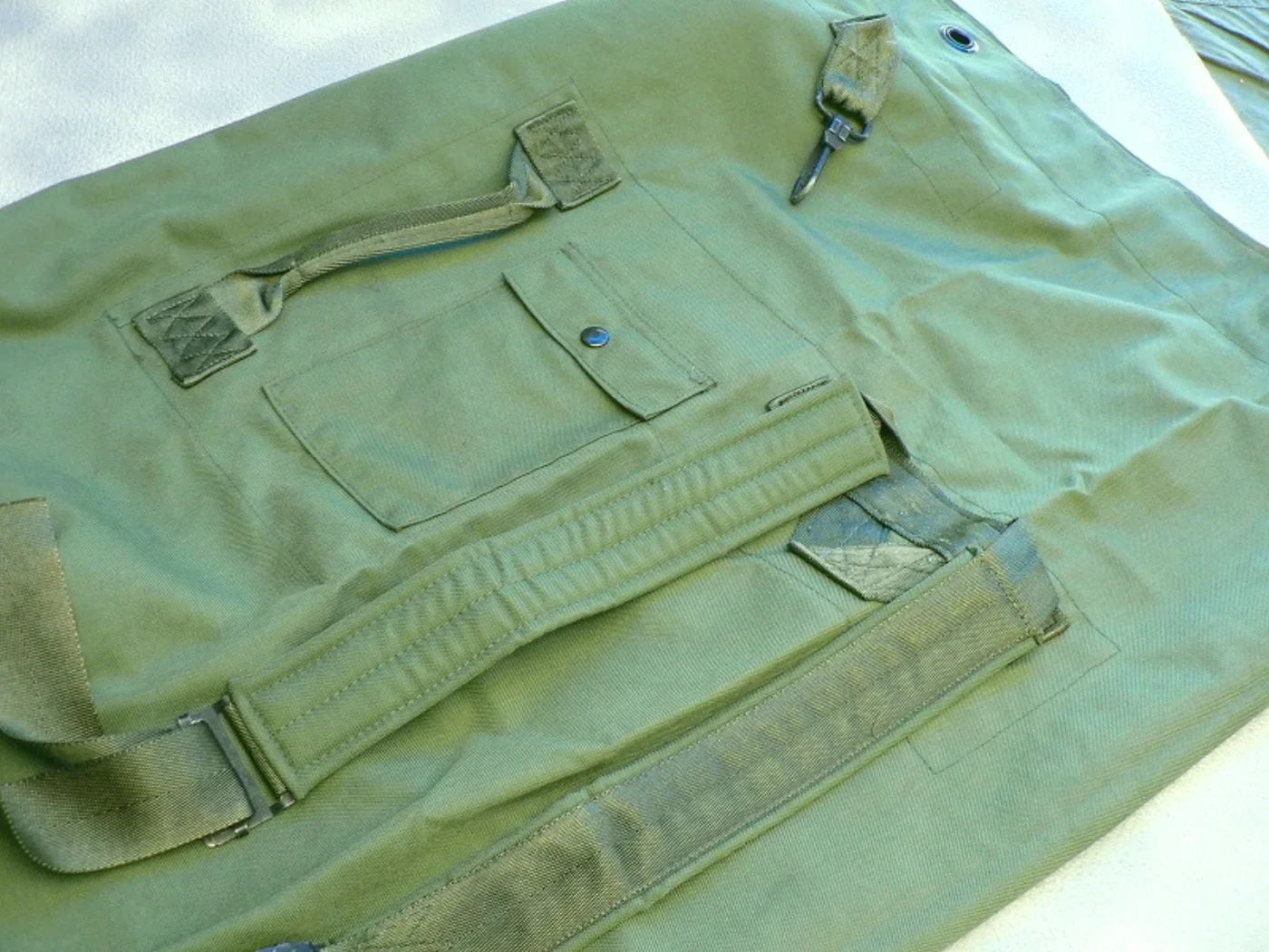 ミリタリーショップ 南国百貨店.COM|沖縄 ダッフルバッグ 米軍実物 現用ショルダー２本タイプ ナイロン [F-507 記録写真5