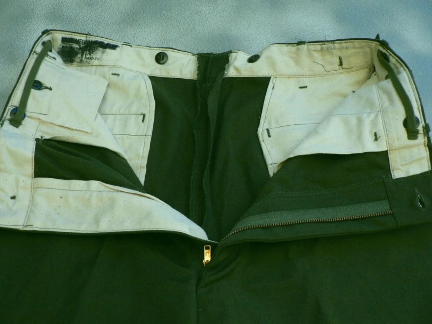 ミリタリーショップ 南国百貨店.COM|沖縄 M-1951 パンツ WOOL デッドストック M-L [G-704] - 記録写真7