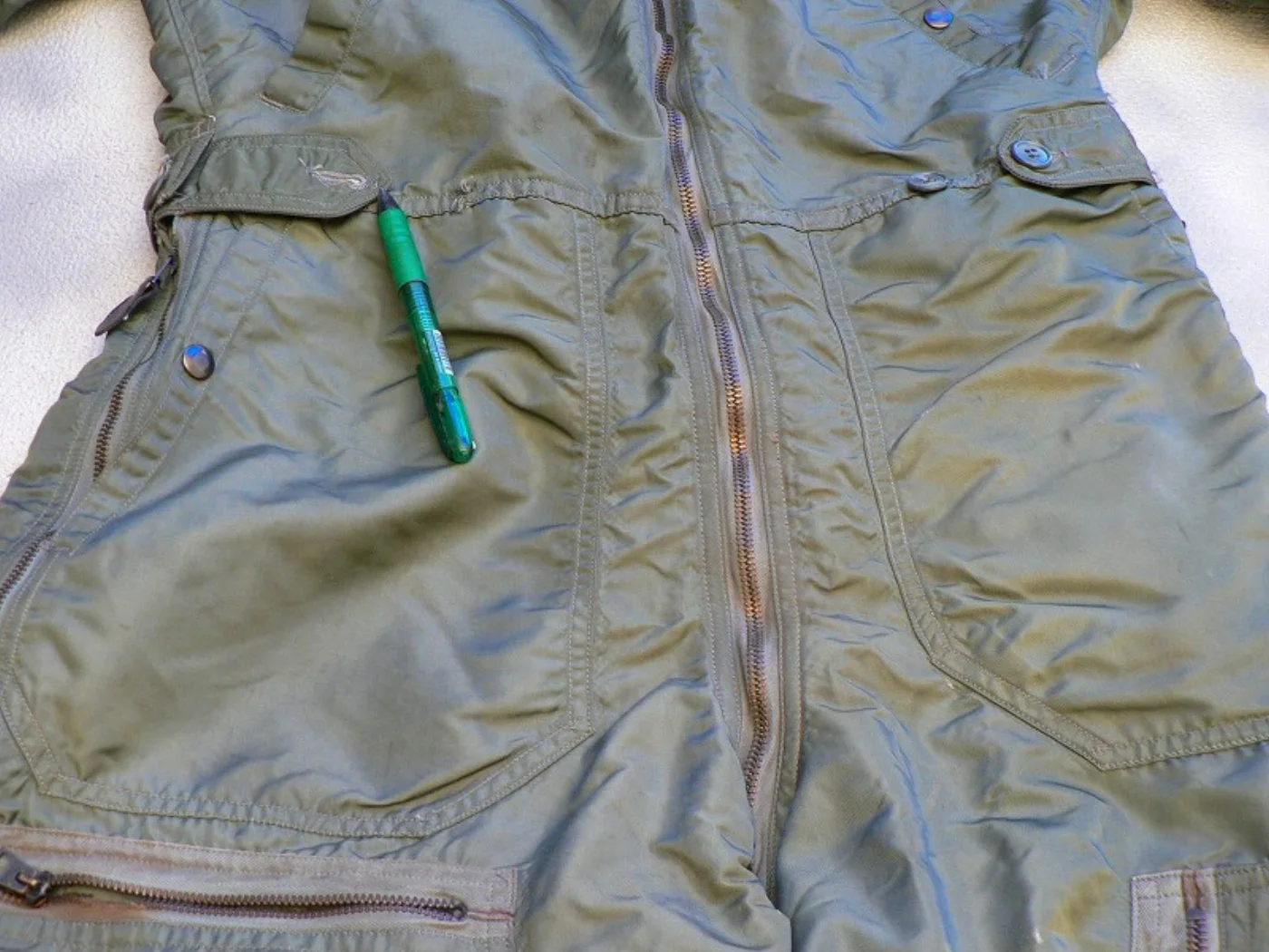 ミリタリーショップ 南国百貨店.COM|沖縄 CWU-1/P COVERALL M-S [J-362] - CWU-1/ 記録写真4