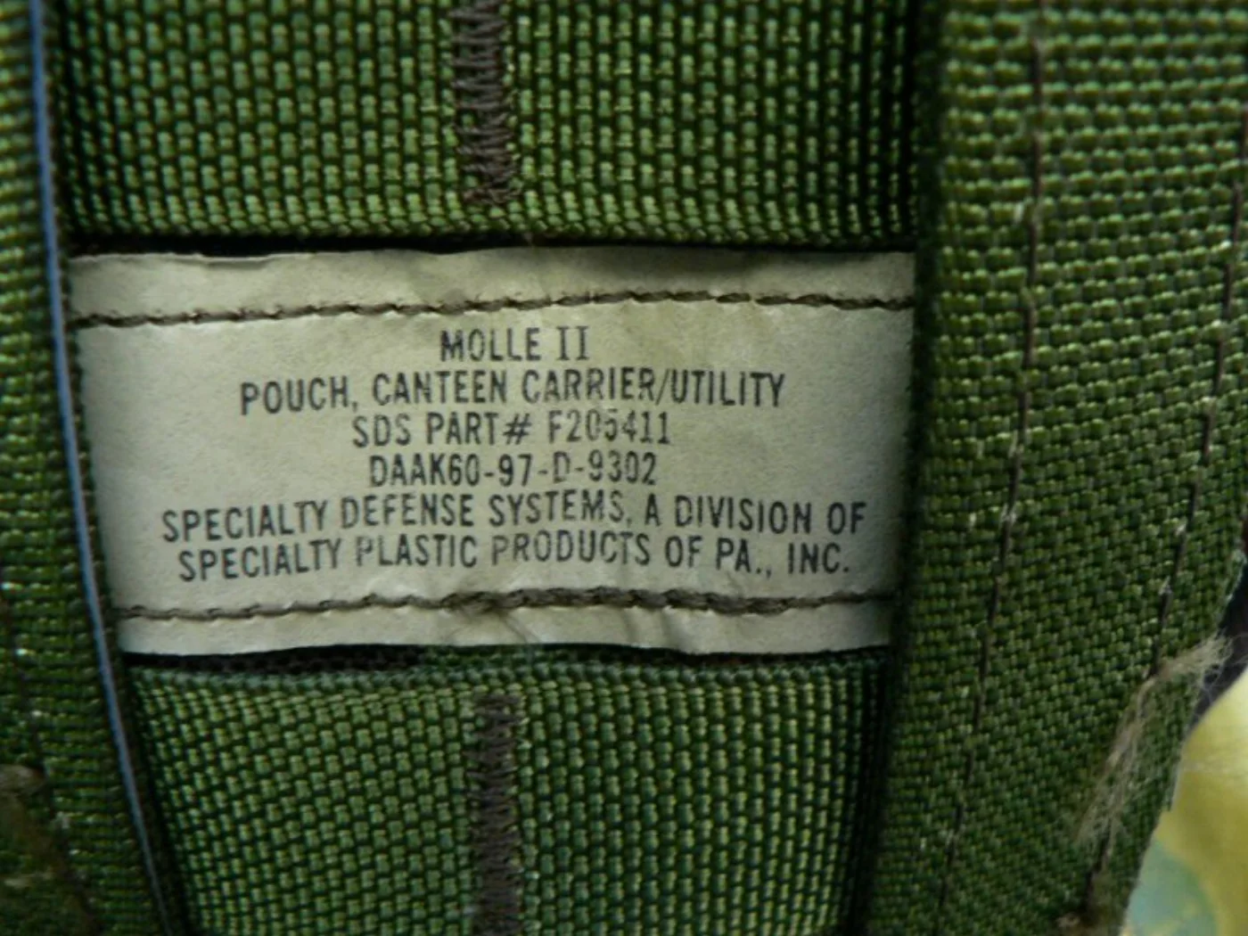 ミリタリーショップ 南国百貨店.COM|沖縄 MOLLE II キャンティーンポーチ POUCH CANTEEN CAR 記録写真5