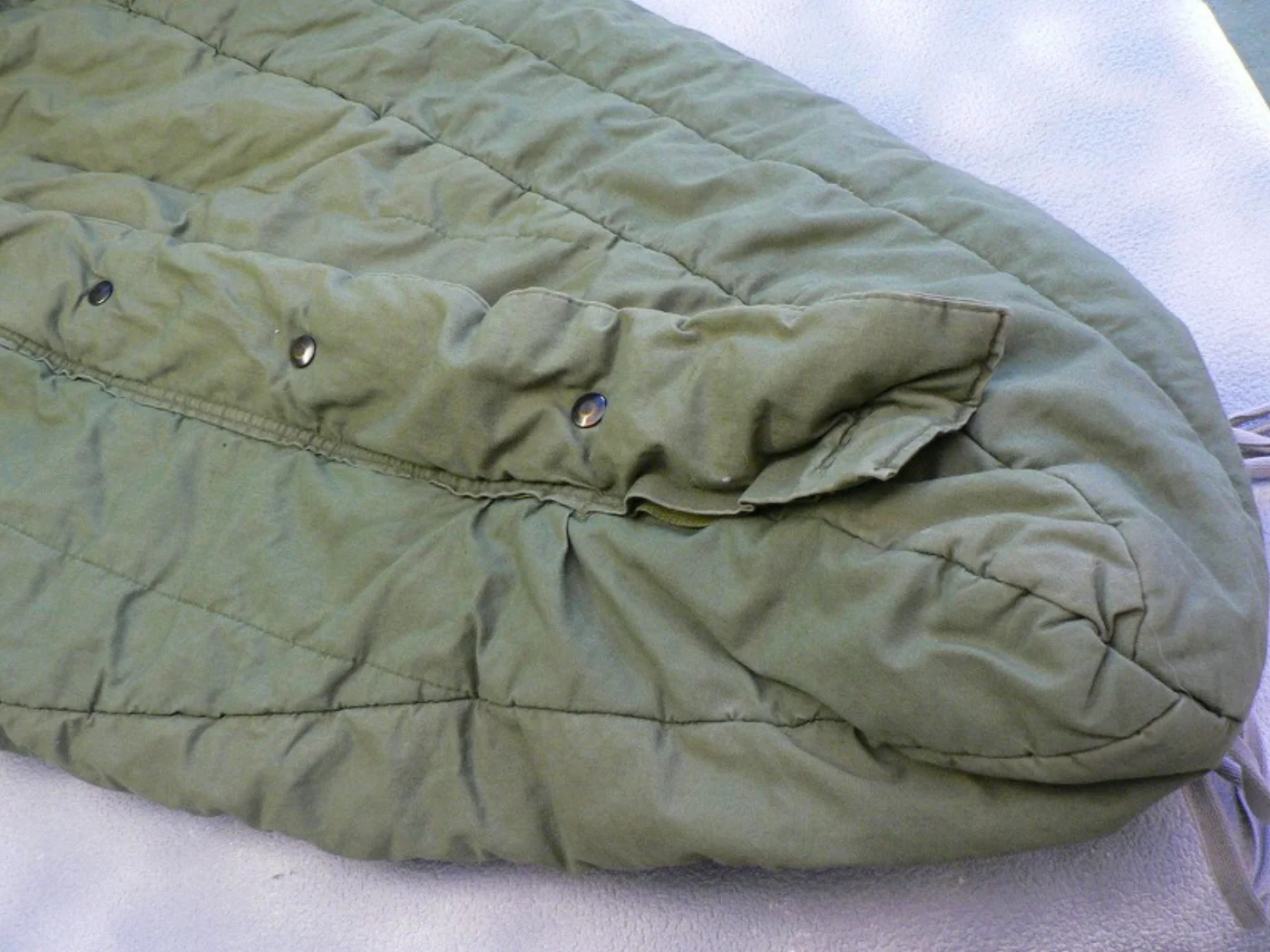 ミリタリーショップ 南国百貨店.COM|沖縄 INTERMEDIATE COLD オールシーズン 寝袋 ワケあり特価 [ 記録写真4