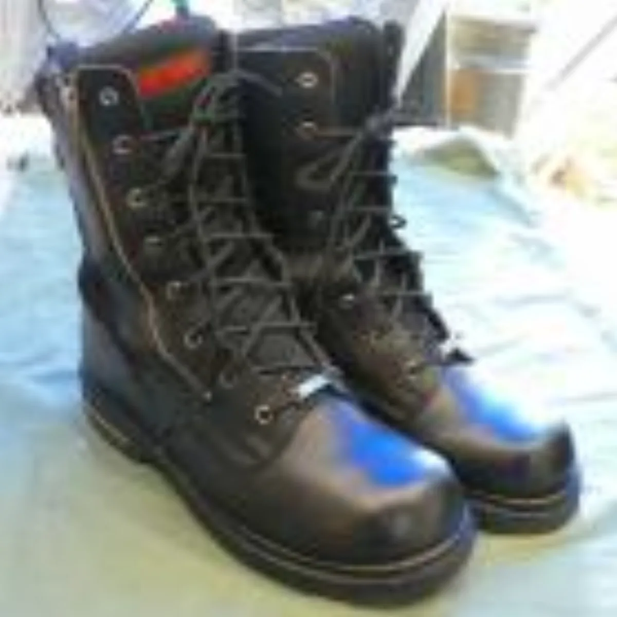 ミリタリーショップ 南国百貨店.COM|沖縄 HARLEY-DAVIDSON ブーツ 12 サイドジッパー付き [Z B 記録写真1