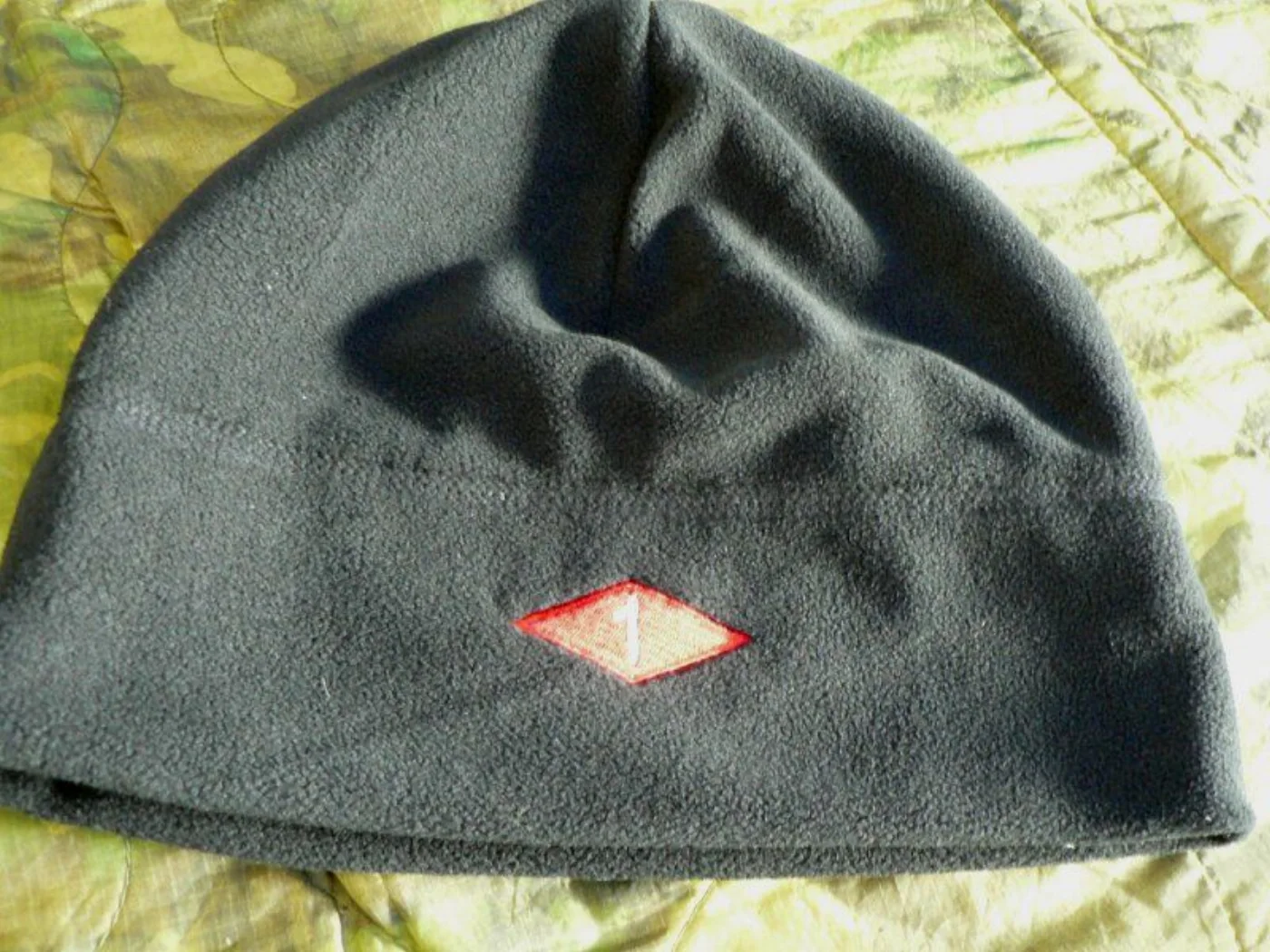 ミリタリーショップ 南国百貨店.COM|沖縄 SEABEES フリースCAP キャップ 黒 新品 [Z E-645] - 記録写真3