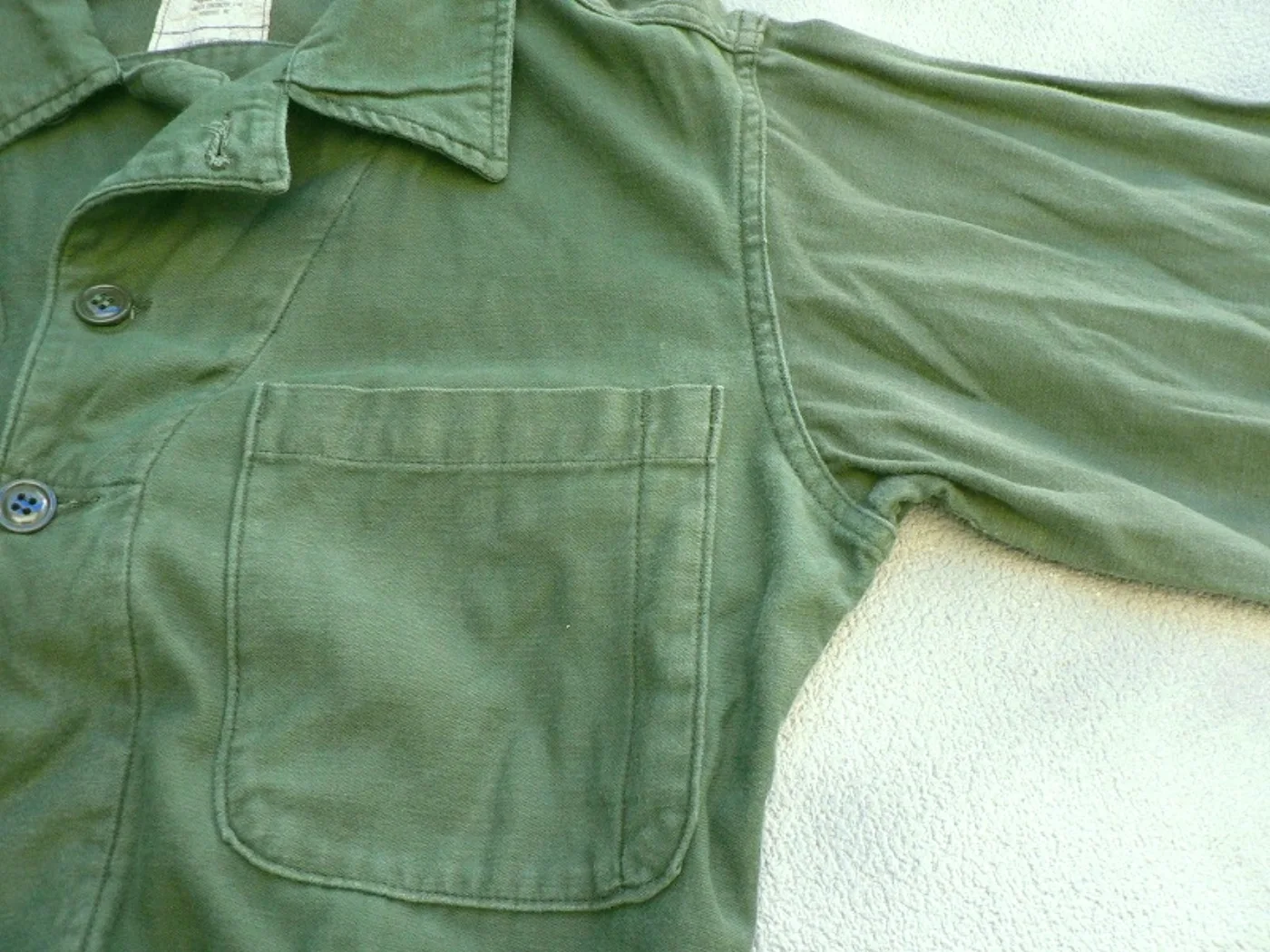 ミリタリーショップ 南国百貨店.COM|沖縄 COVERALLS MENS 米軍実物 ミリタリーつなぎ -S- [J-3 記録写真6