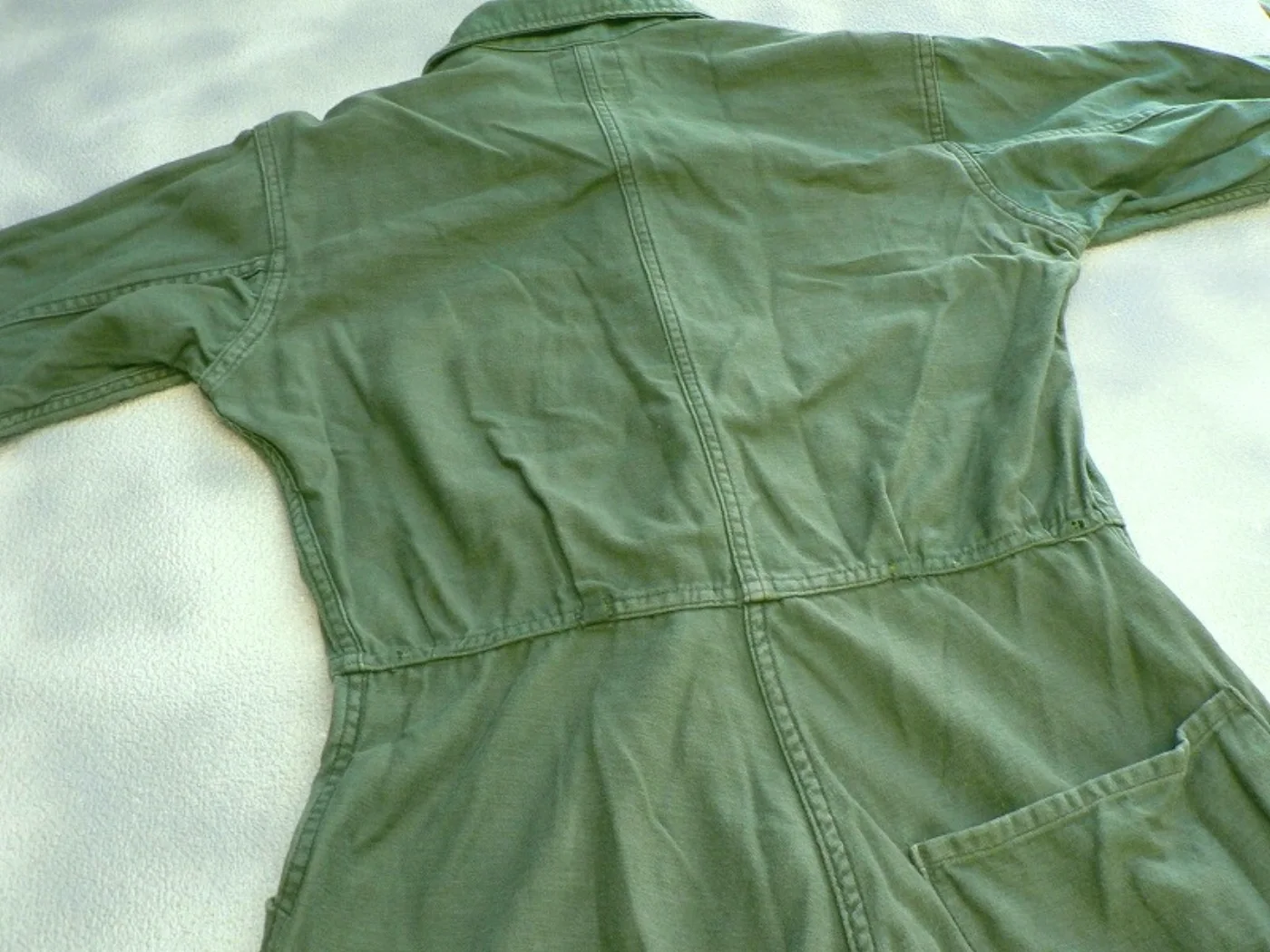 ミリタリーショップ 南国百貨店.COM|沖縄 COVERALLS MENS 米軍実物 ミリタリーつなぎ -S- [J-3 記録写真8