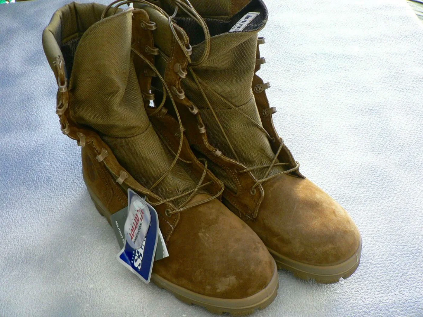 ミリタリーショップ 南国百貨店.COM|沖縄 ゴアテックス デザートブーツ BATES 12.5R GORE-TEX 新 記録写真3