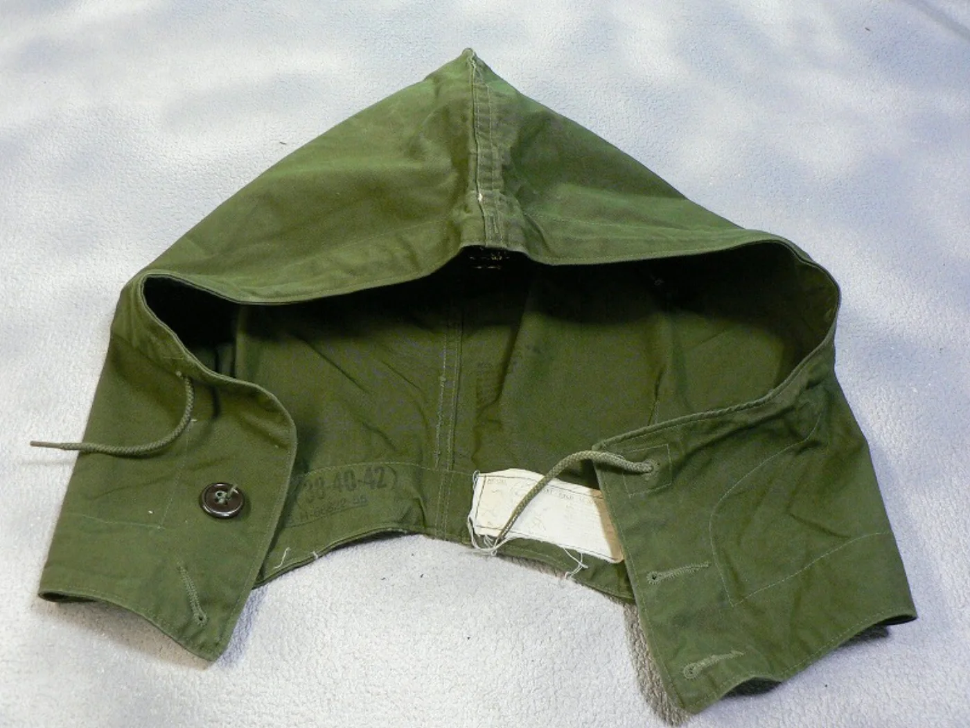 ミリタリーショップ 南国百貨店.COM|沖縄 HOOD JACKET FIELD M-1950 [Z C-1031] - 記録写真3