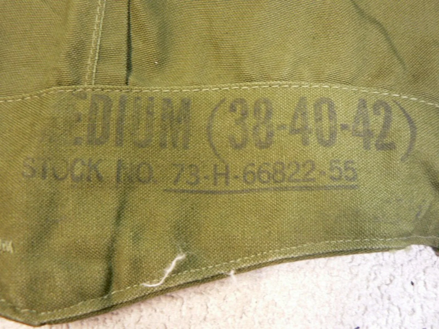 ミリタリーショップ 南国百貨店.COM|沖縄 HOOD JACKET FIELD M-1950 [Z C-1031] - 記録写真5