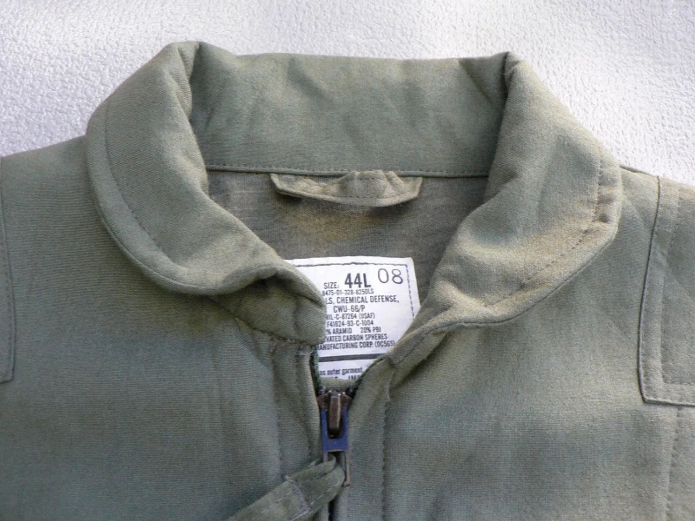 ミリタリーショップ 南国百貨店.COM|沖縄 COVERALLS CHEMICAL DEFENSE CWU-66/P 4 記録写真5