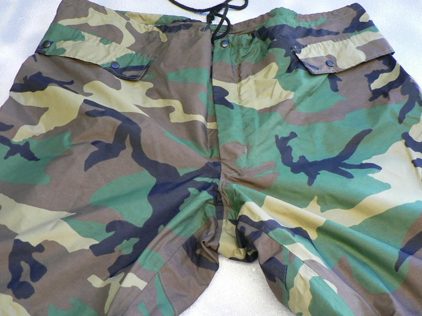 ミリタリーショップ 南国百貨店.COM|沖縄 迷彩 レインパンツ -L- [K-285] - 迷彩 レインパンツサイズ： 記録写真3