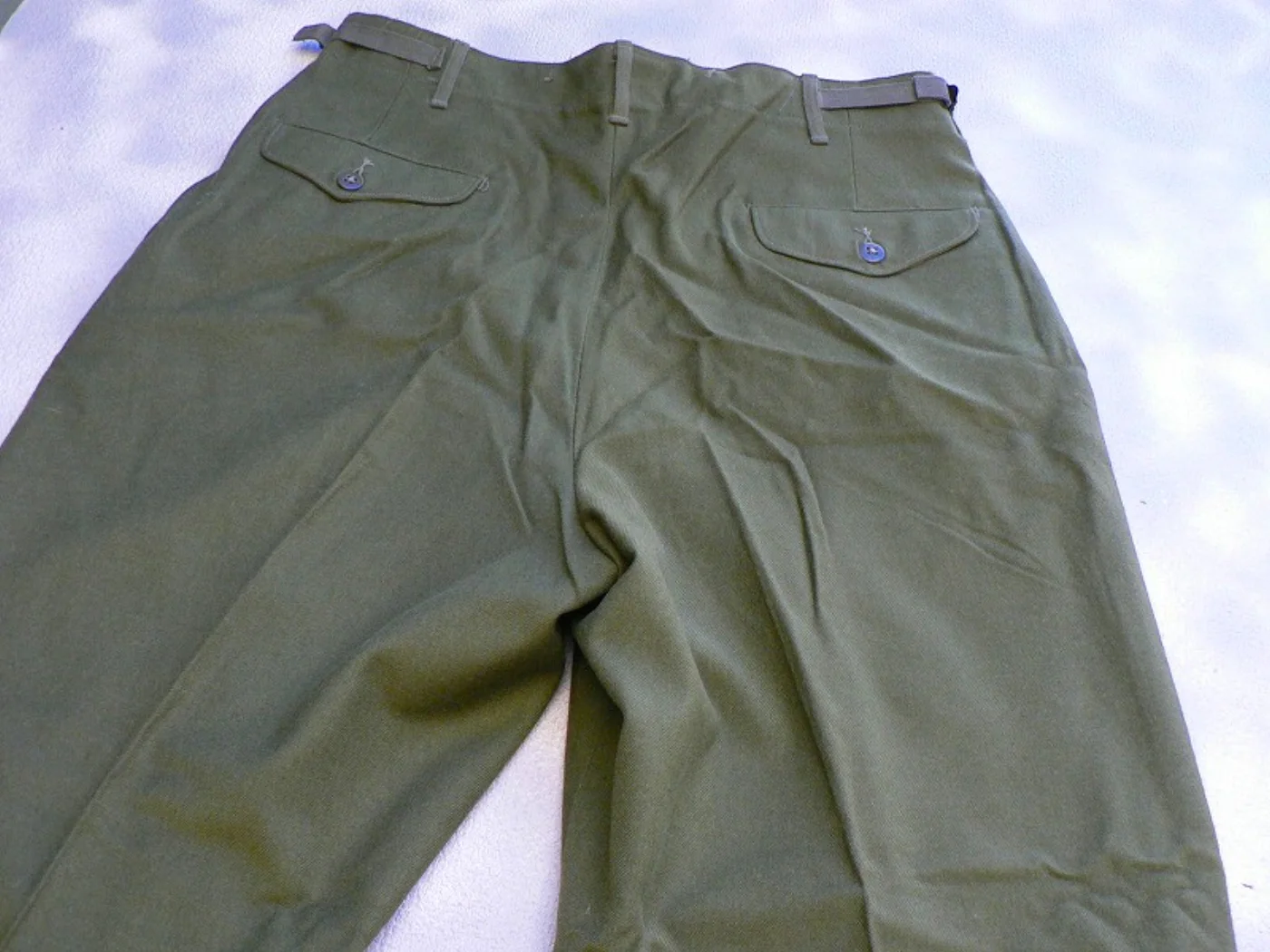 ミリタリーショップ 南国百貨店.COM|沖縄 TROUSERS FIELD WOOL M-1951 デッドストック M- 記録写真5