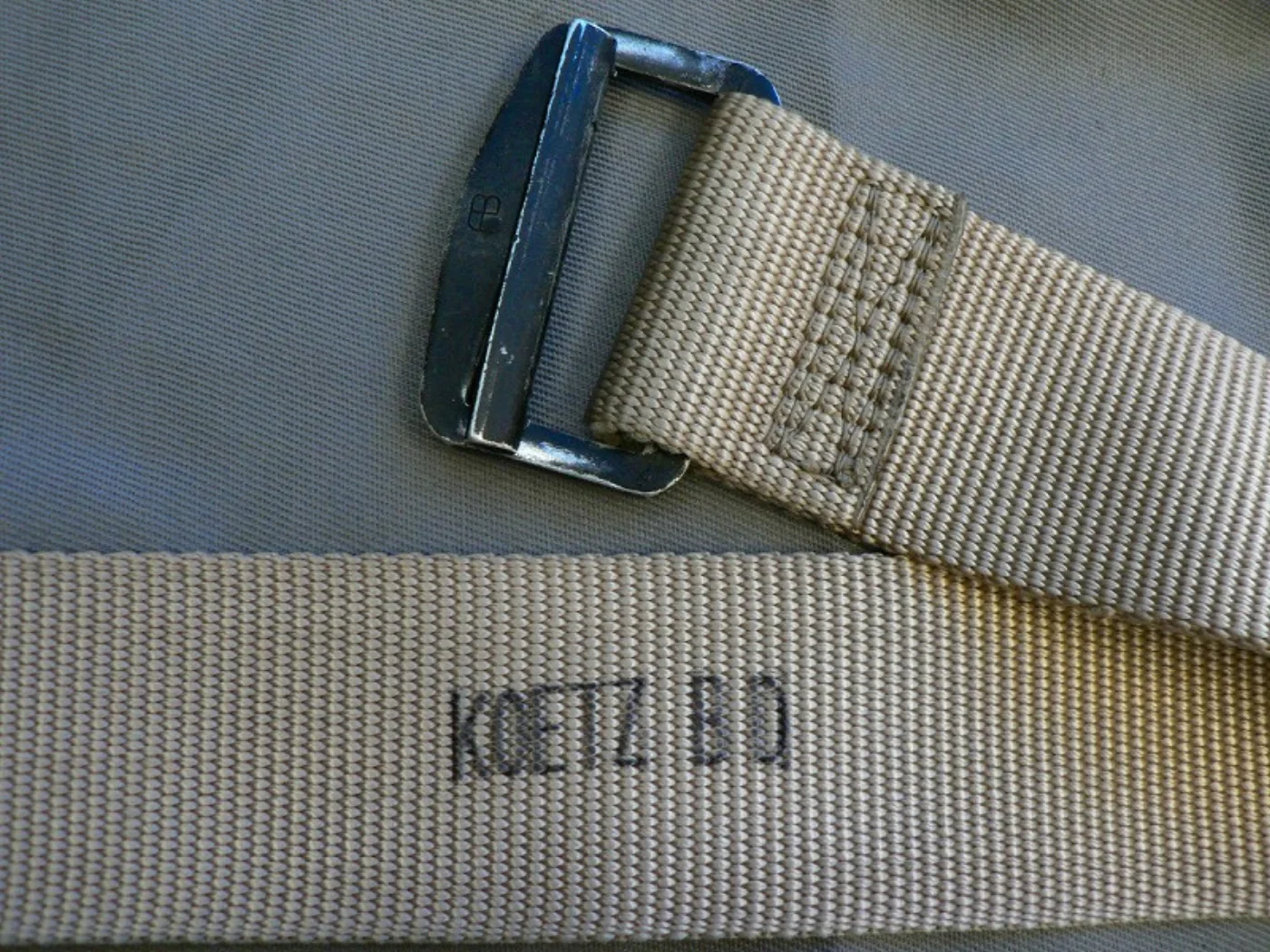 ミリタリーショップ 南国百貨店.COM|沖縄 米軍官給品 BDU ベルト TAN M 110cm [Z E-946] - 記録写真4