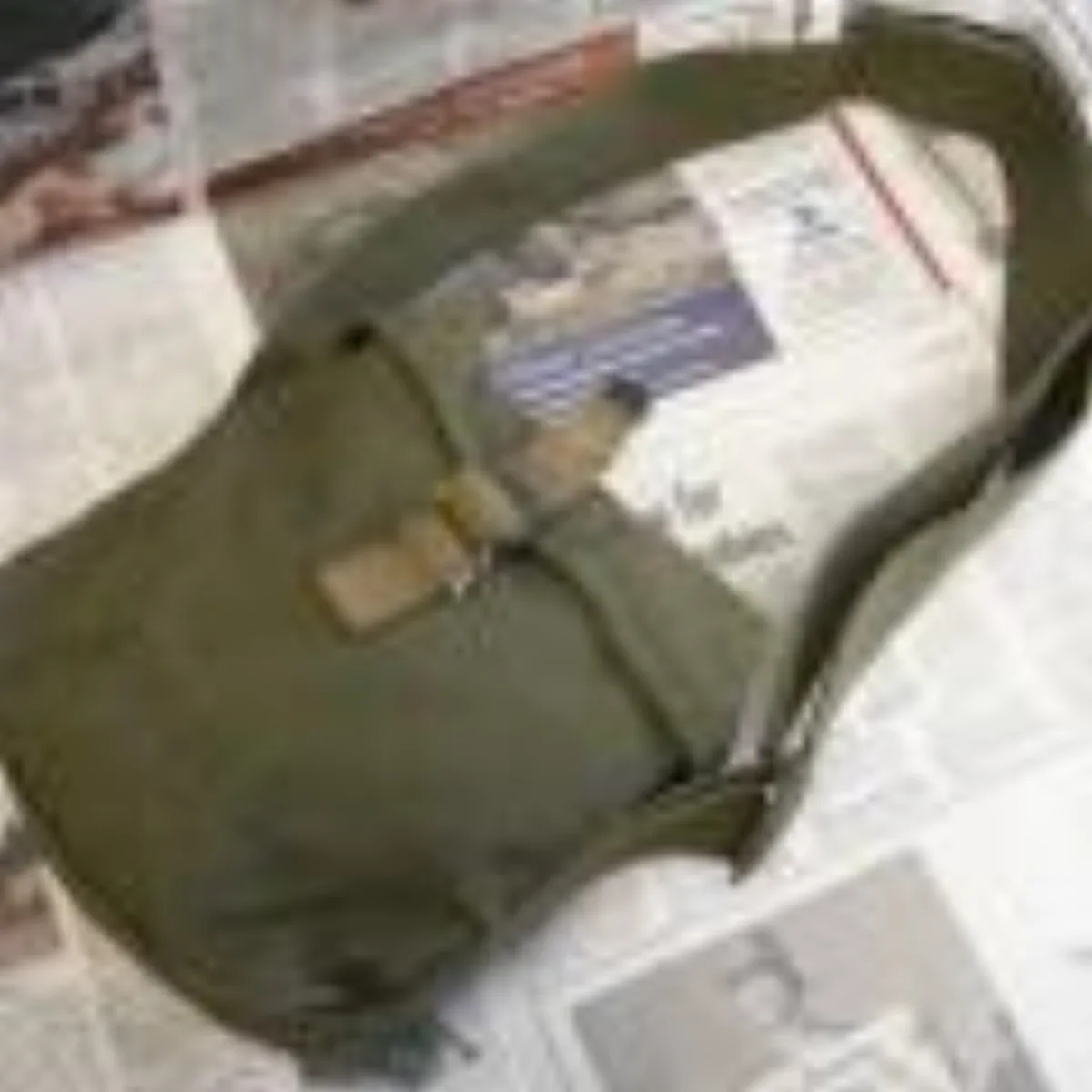 ミリタリーショップ 南国百貨店.COM|沖縄 ショルダーバッグ サイズ：約15cm×19cm×8cm [A-298] - 記録写真1