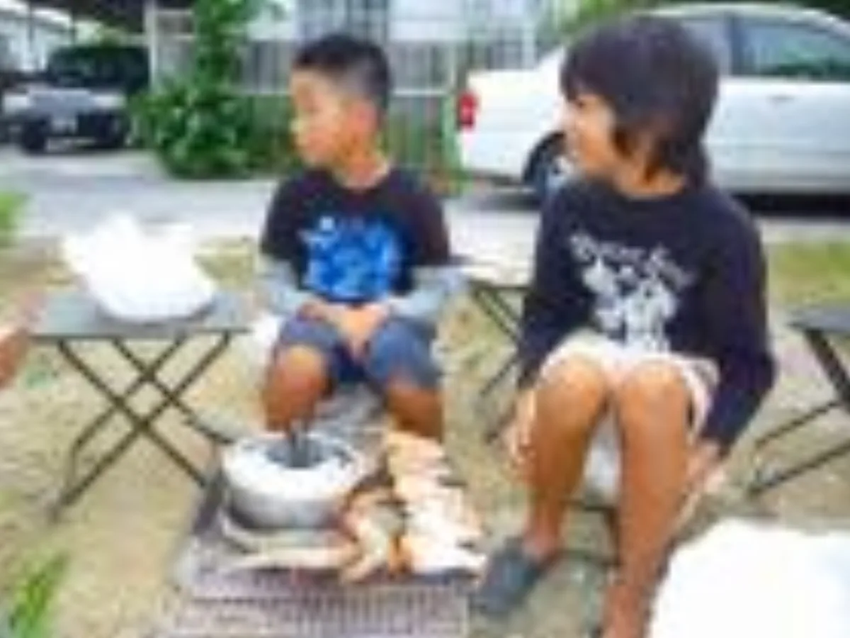 ミリタリーショップ 南国百貨店.COM|沖縄 実家で(BBQ)バーベキュー [09.11.28] - 実家で久しぶりにB 記録写真2