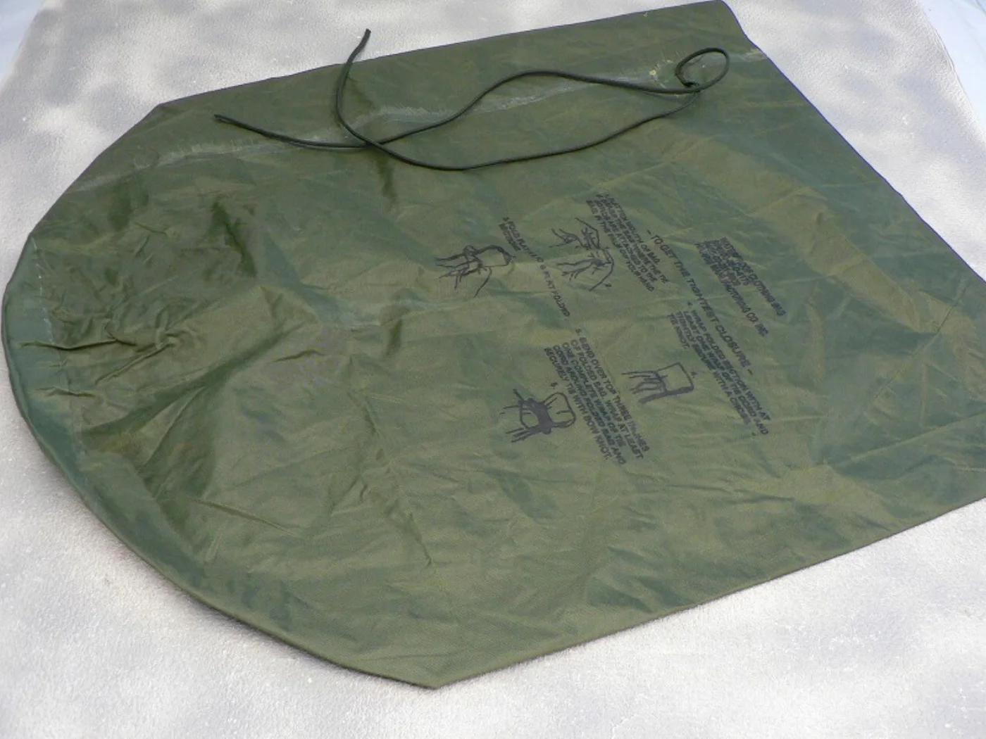 ミリタリーショップ 南国百貨店.COM|沖縄 防水袋 BAG WATERPROOF CLOTHING [Z A-467] 記録写真2
