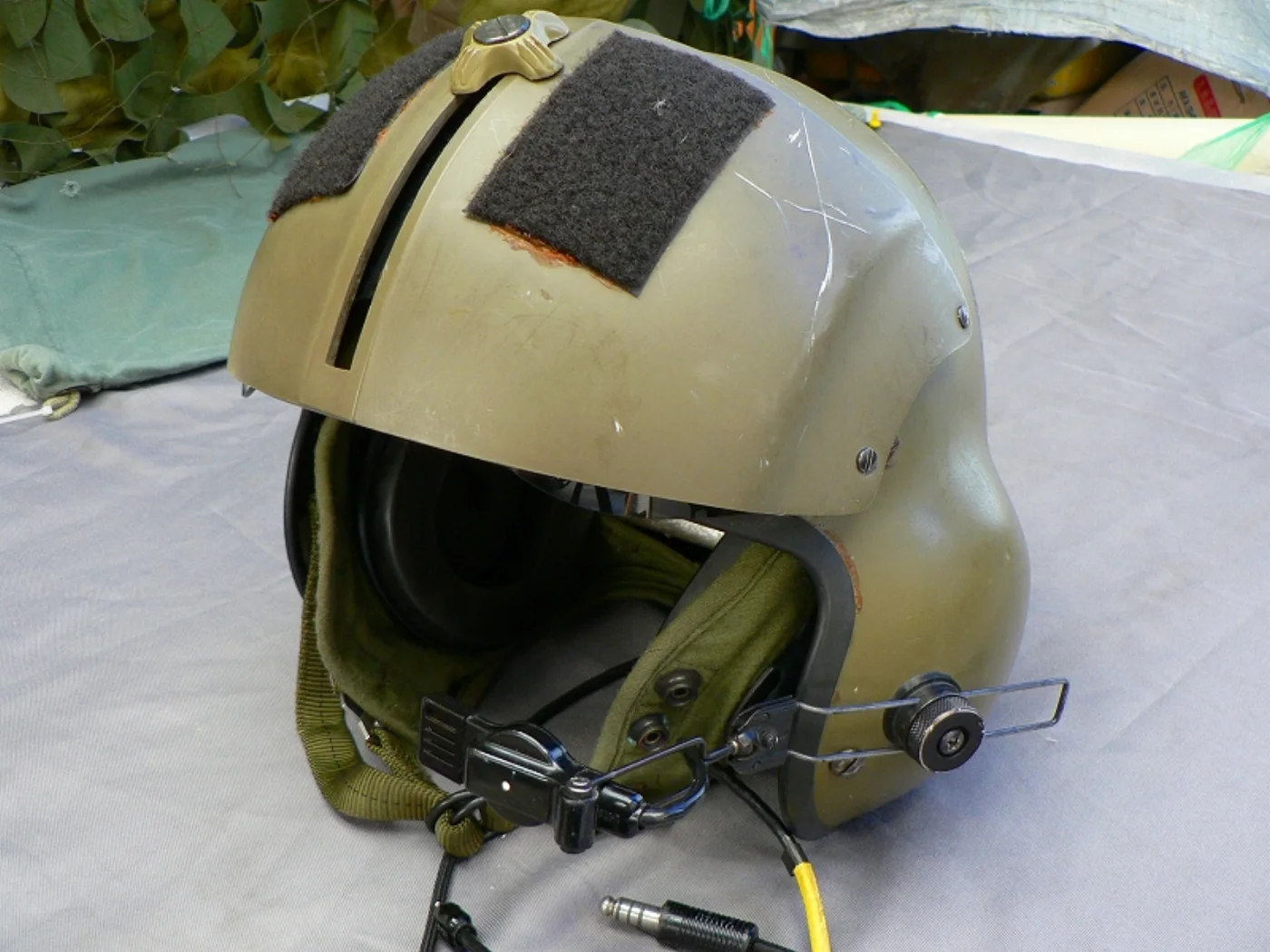ミリタリーショップ 南国百貨店.COM|沖縄 HGU-56/P パイロットヘルメット バイク用ヘルメットにもかっこイイで 記録写真5