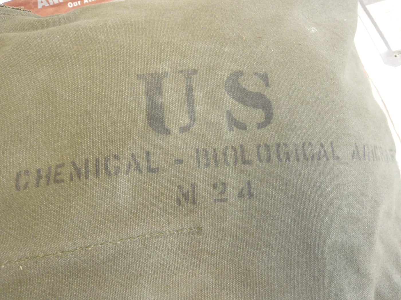 ミリタリーショップ 南国百貨店.COM|沖縄 CHEMICAL BAG [A-308] - CHEMICAL BAG薄型 記録写真3