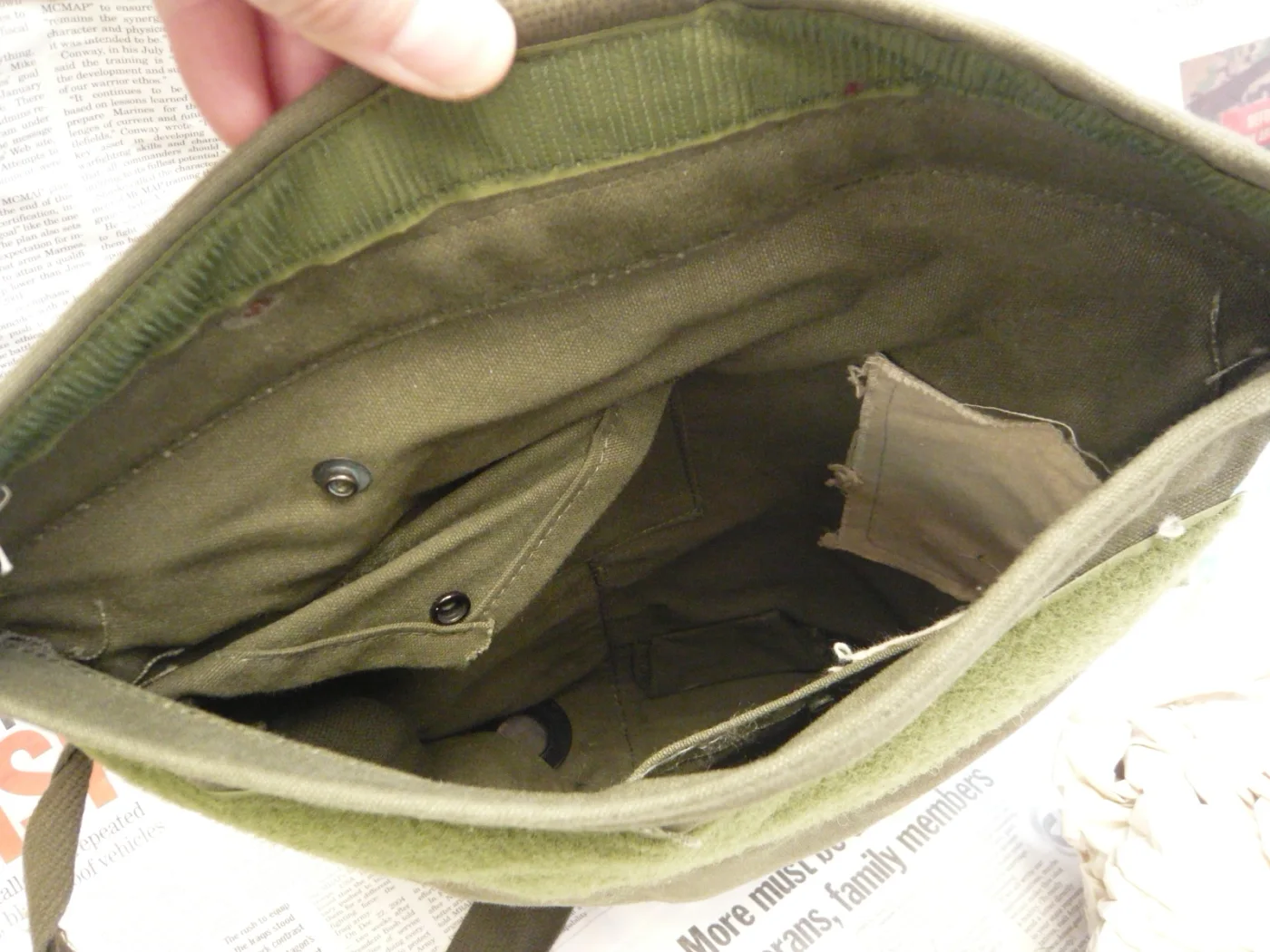 ミリタリーショップ 南国百貨店.COM|沖縄 CHEMICAL BAG [A-308] - CHEMICAL BAG薄型 記録写真6