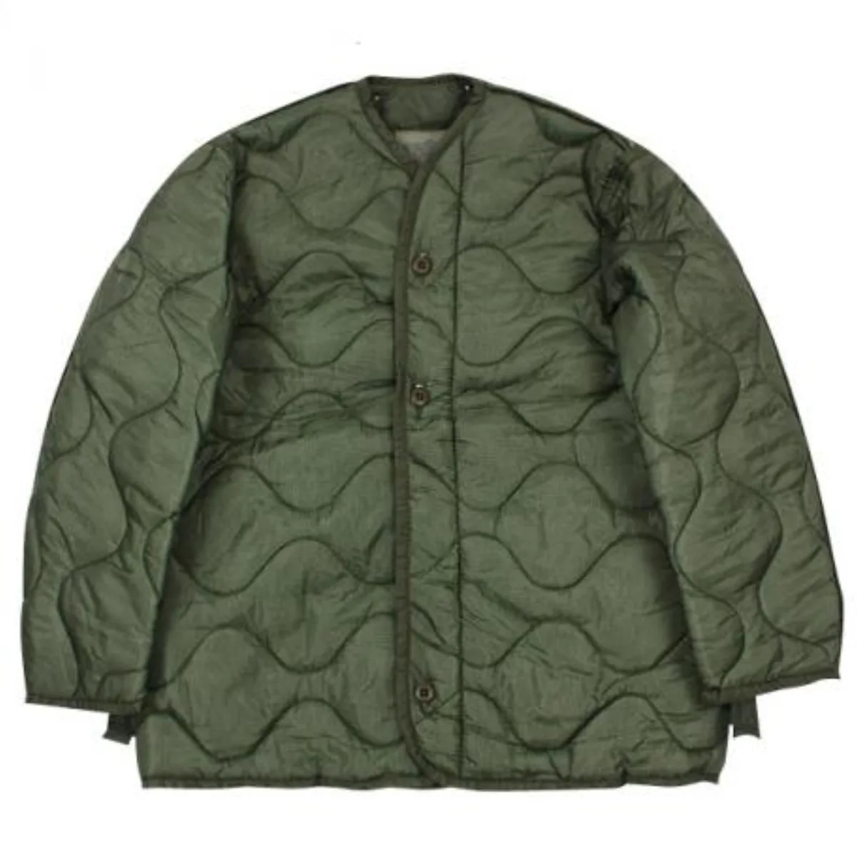 ミリタリーショップ 南国百貨店.COM|沖縄 M65フィールドジャケット用ライナー（インナー）新品 -L- [Z M65 記録写真1