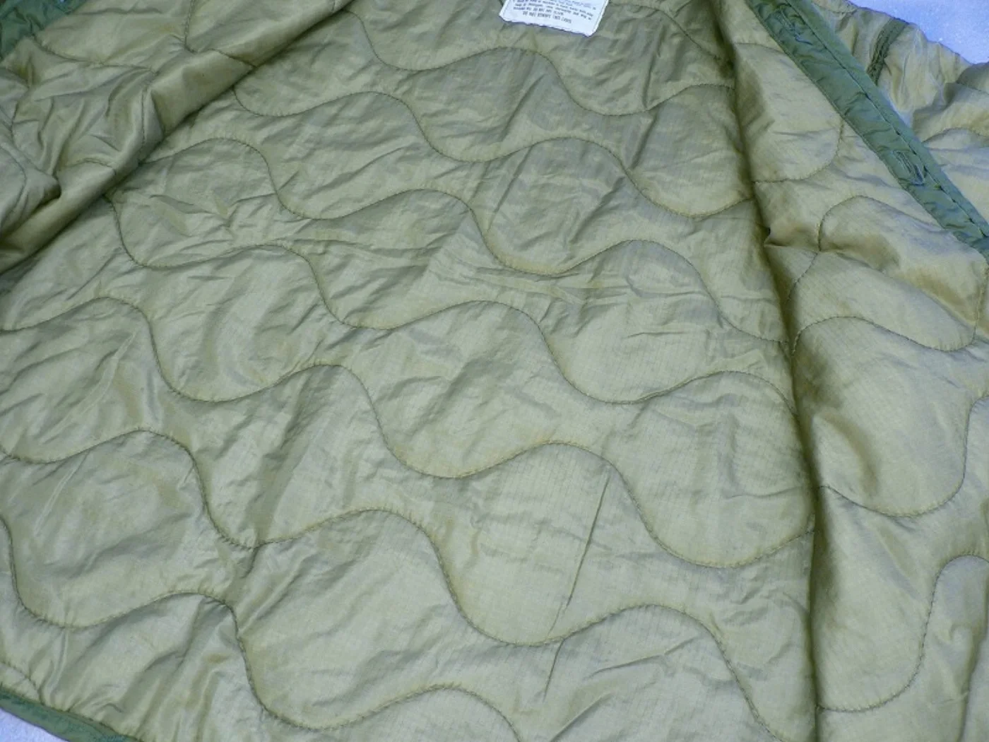 ミリタリーショップ 南国百貨店.COM|沖縄 LINER COLD WEATHER COAT MANS M51コート用ラ 記録写真7