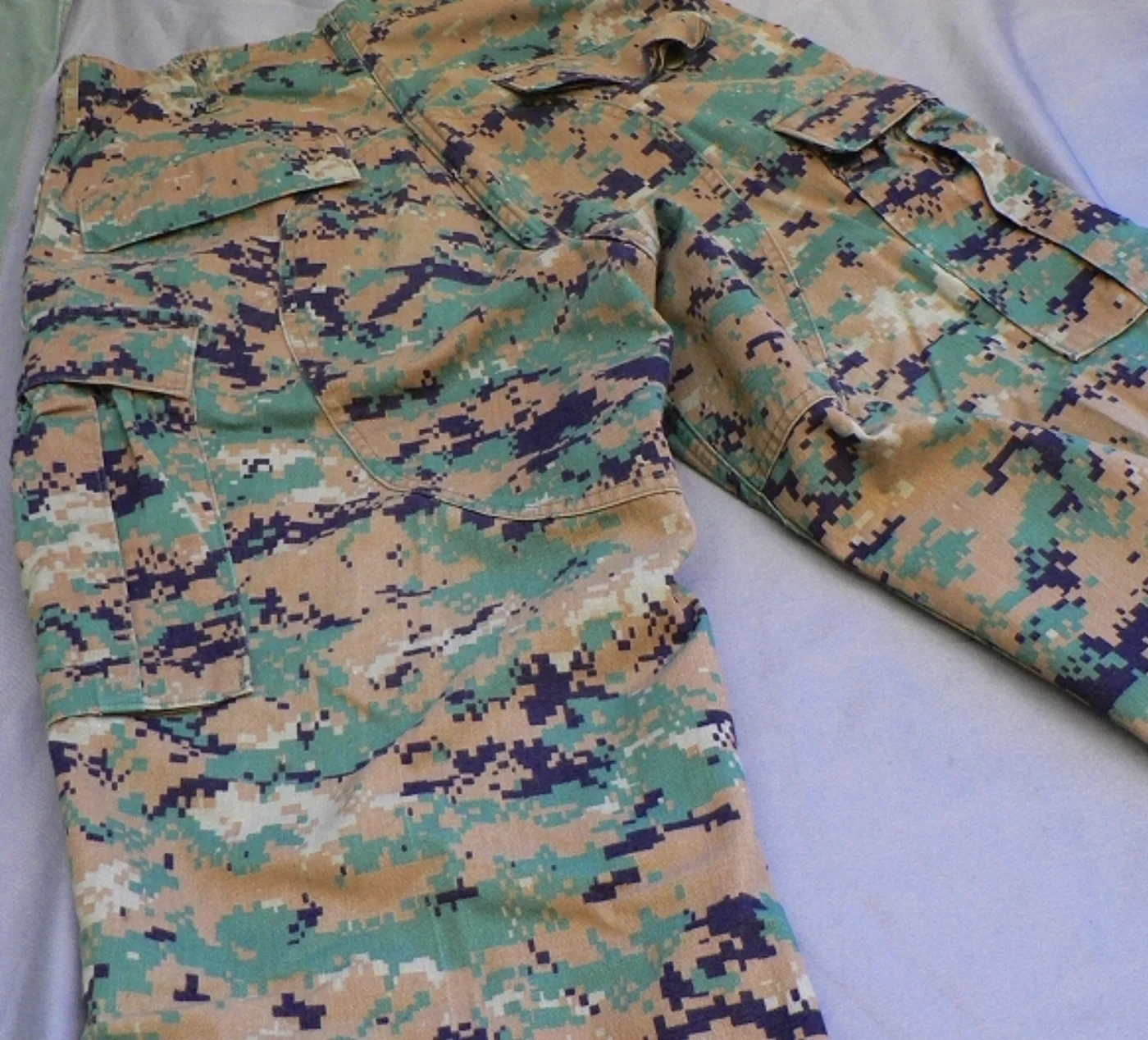ミリタリーショップ 南国百貨店.COM|沖縄 マーパット ウッドランド パンツ S-L USMC 海兵隊 新型迷彩 デジ 記録写真8
