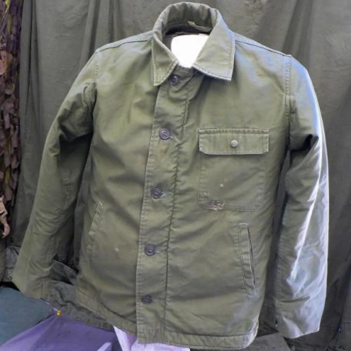 ミリタリーショップ 南国百貨店.COM|沖縄 JACKET INTERMEDIATE COLD WEATHER(A-2) 記録写真1