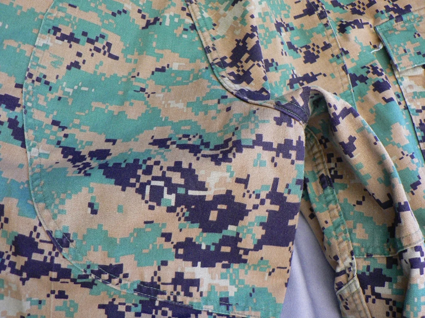 ミリタリーショップ 南国百貨店.COM|沖縄 マーパット ウッドランド パンツ L-R USMC 海兵隊 新型迷彩 デジ 記録写真7