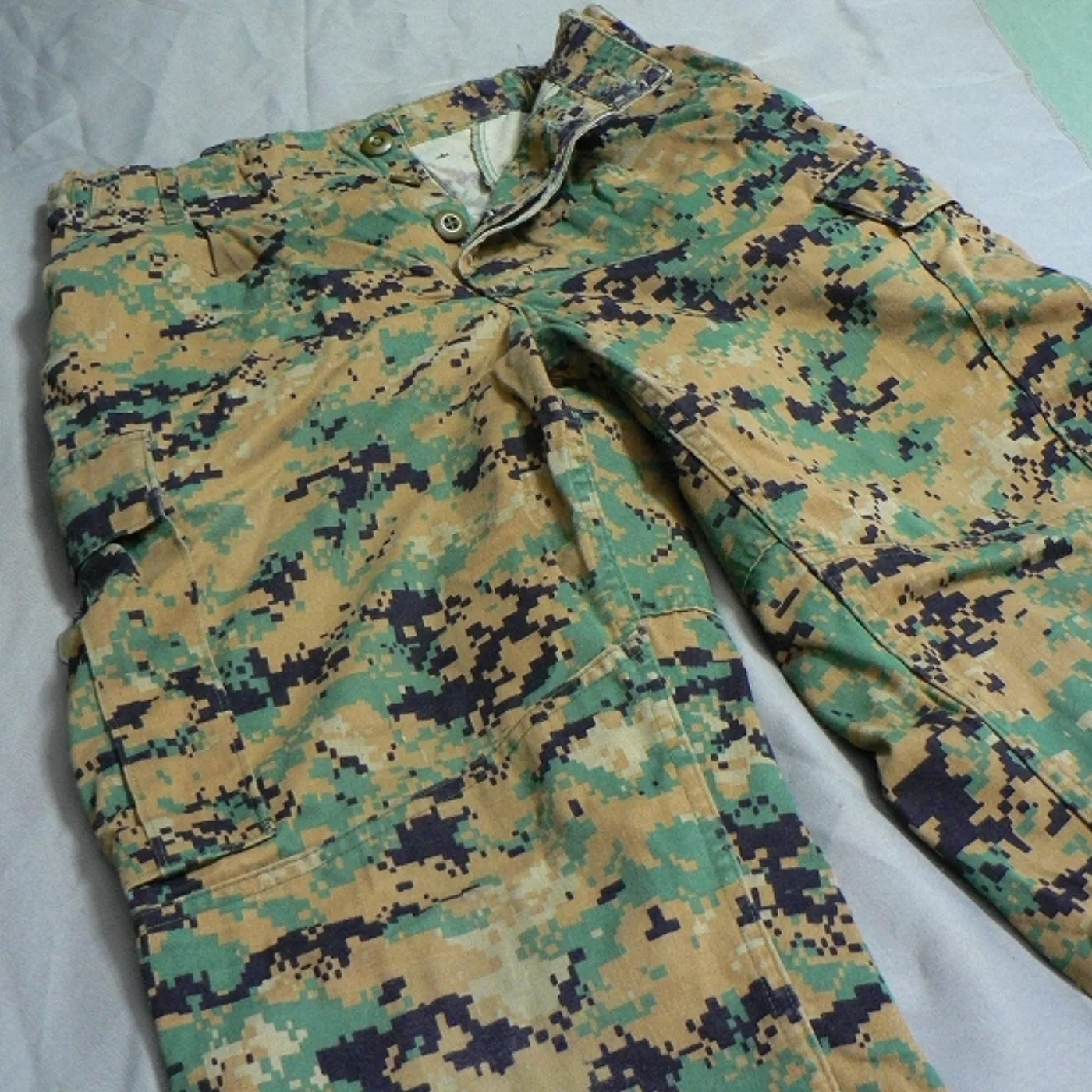 ミリタリーショップ 南国百貨店.COM|沖縄 マーパット ウッドランド パンツ S-R USMC 海兵隊 新型迷彩 デジ 記録写真4