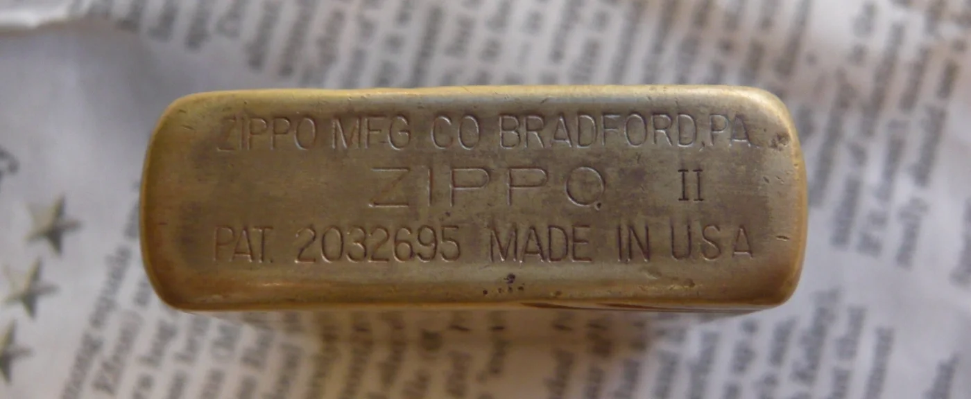 ミリタリーショップ 南国百貨店.COM|沖縄 アンティーク Zippo [D-614] - ZIPPO MFG CO B 記録写真5