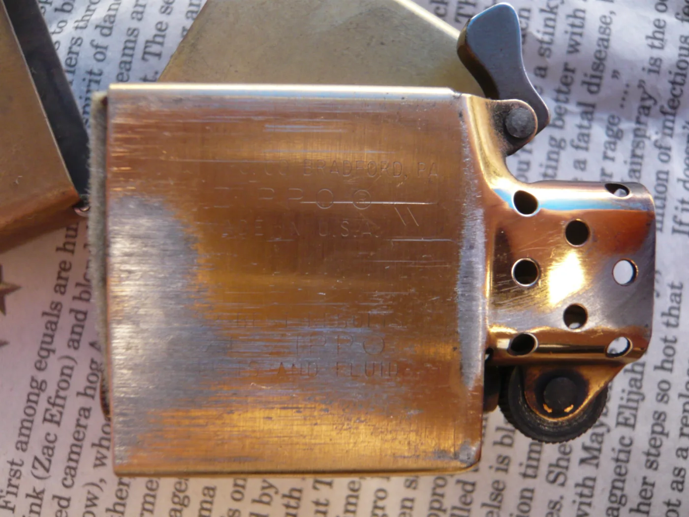 ミリタリーショップ 南国百貨店.COM|沖縄 アンティーク Zippo [D-614] - ZIPPO MFG CO B 記録写真6