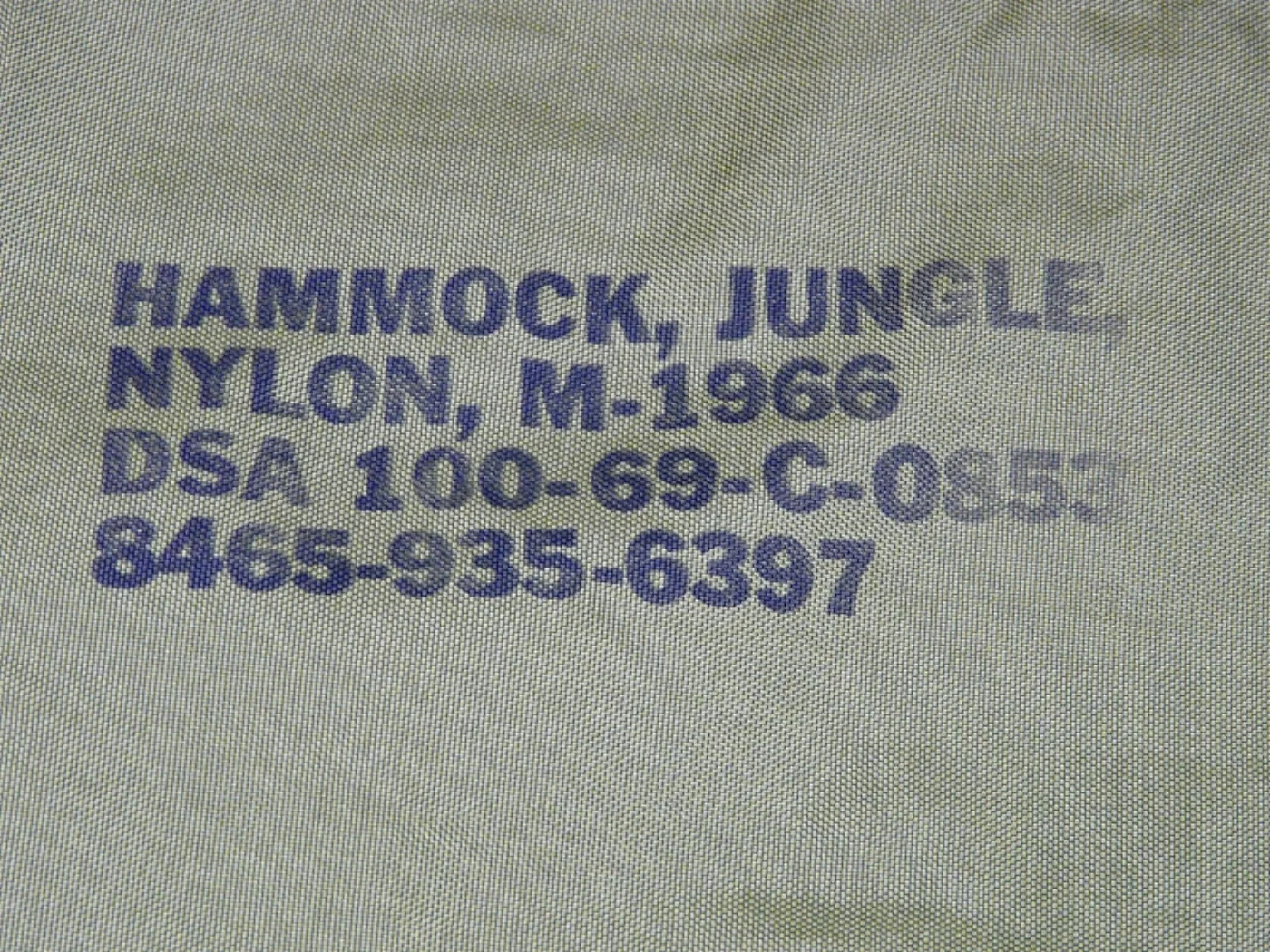ミリタリーショップ 南国百貨店.COM|沖縄 ジャングル ハンモック HAMMOCK JUNGLE M-1966 ナム戦 記録写真6