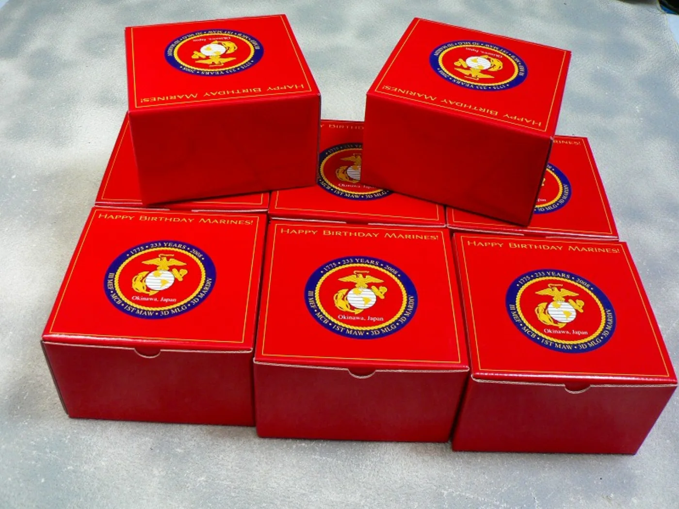 ミリタリーショップ 南国百貨店.COM|沖縄 USMC トリイの置物 233RD BIRTHDAY OKINAWA JA 記録写真2