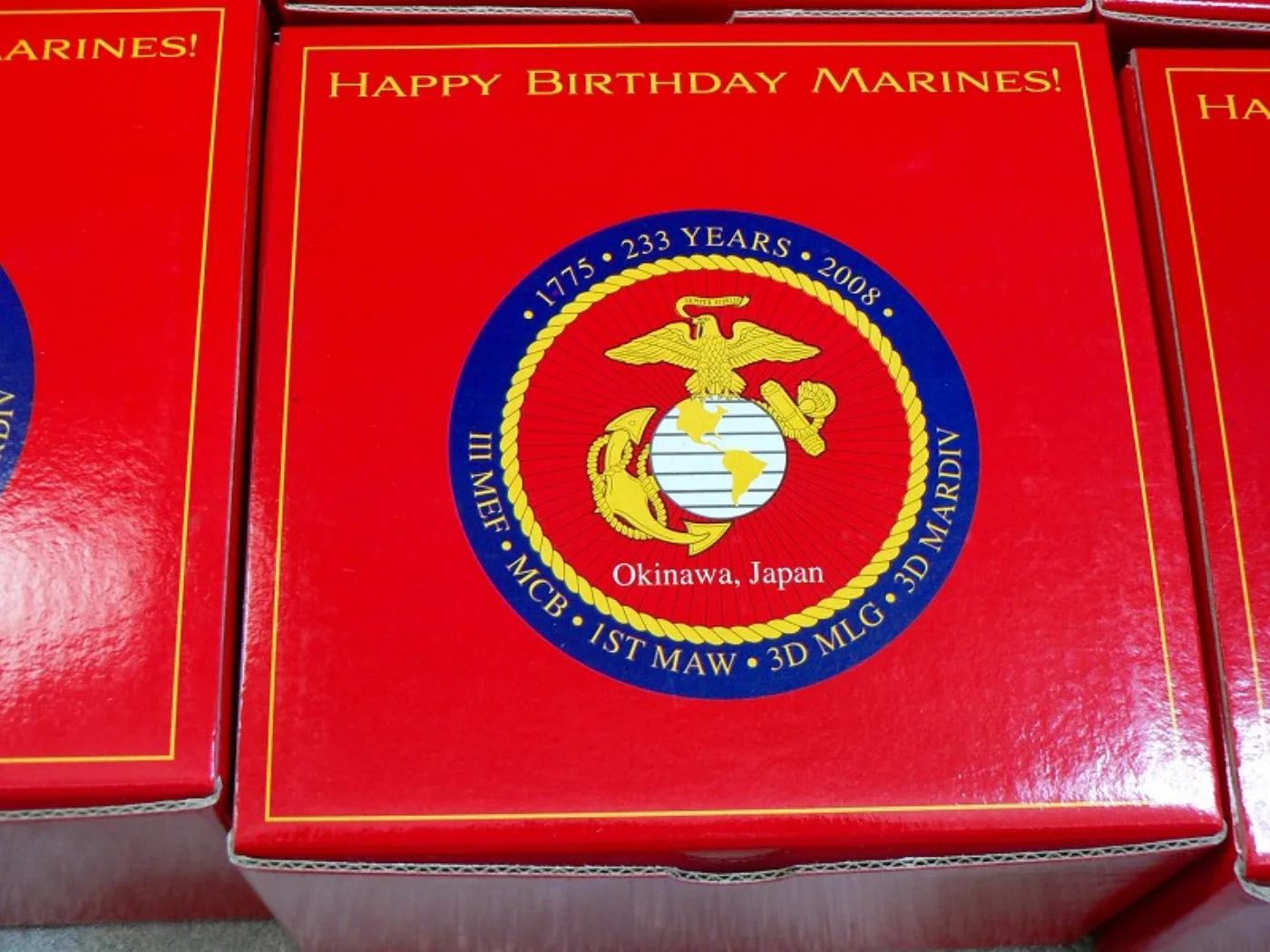 ミリタリーショップ 南国百貨店.COM|沖縄 USMC トリイの置物 233RD BIRTHDAY OKINAWA JA 記録写真3