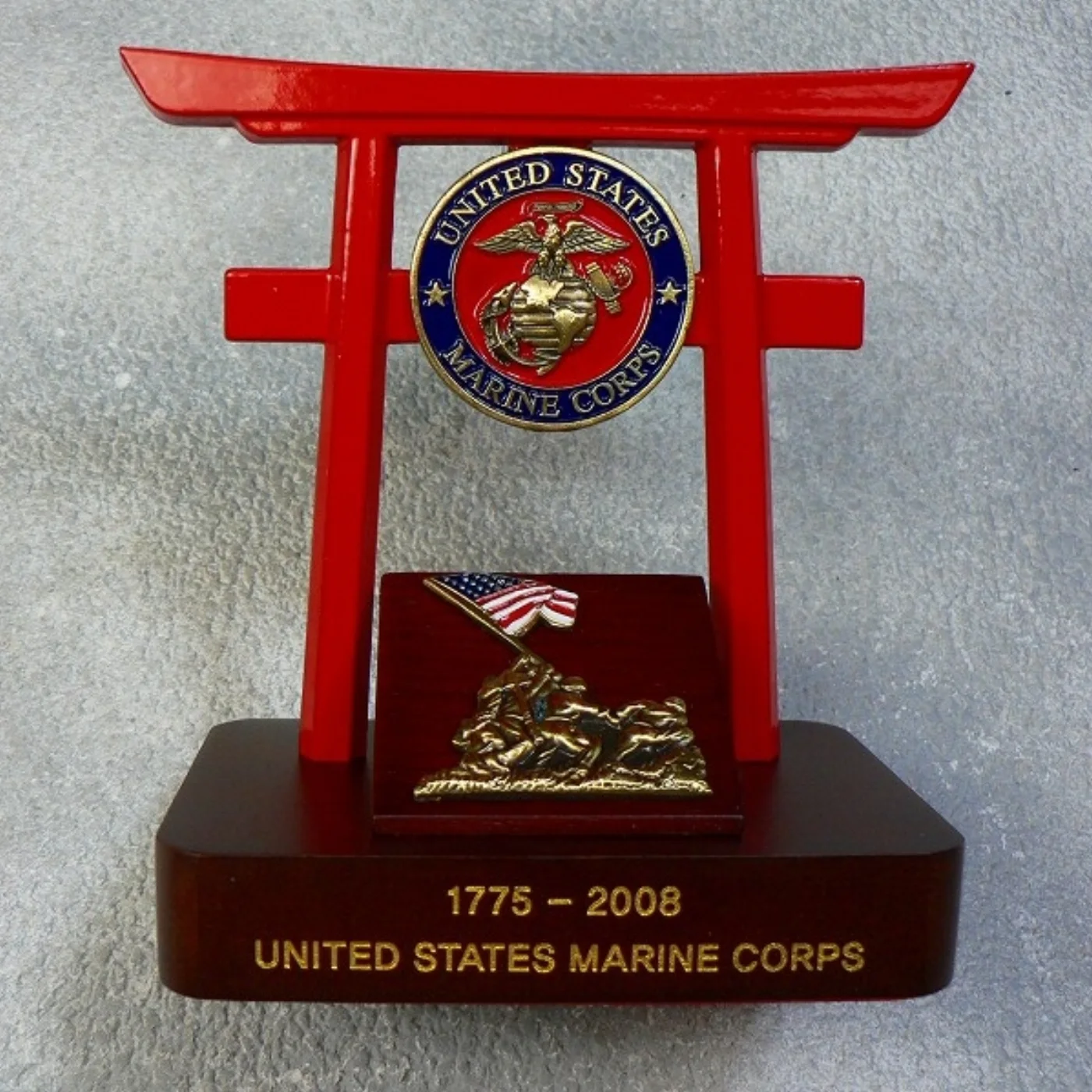 ミリタリーショップ 南国百貨店.COM|沖縄 USMC トリイの置物 233RD BIRTHDAY OKINAWA JA 記録写真4