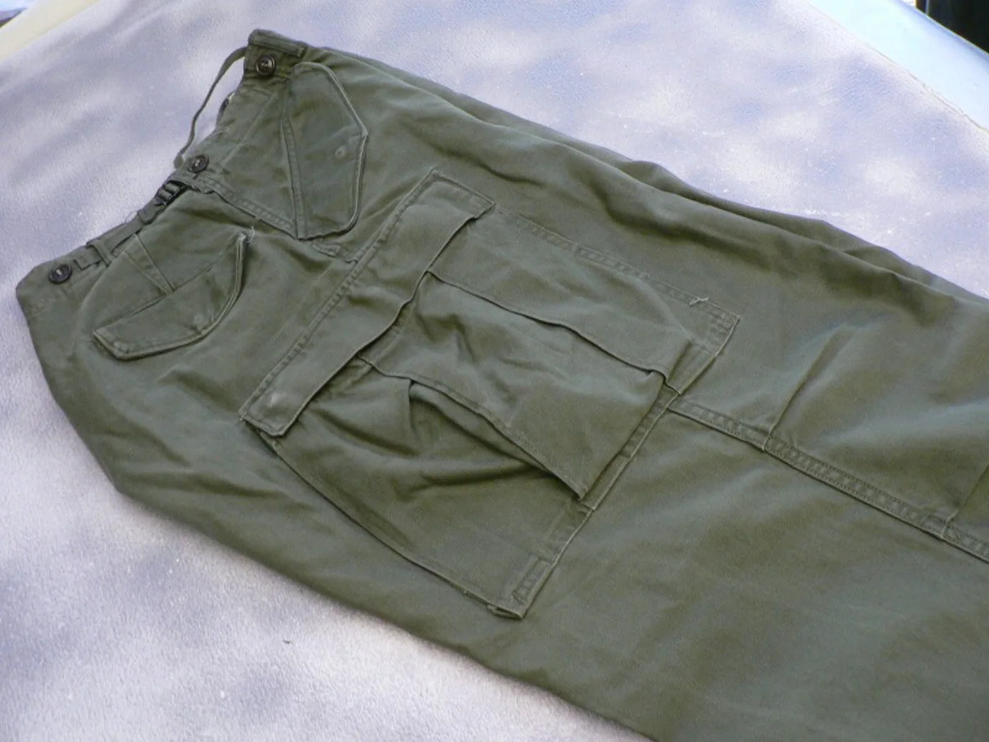 ミリタリーショップ 南国百貨店.COM|沖縄 M-1951 パンツ [G-743] - M-1951 パンツS-R極上品 記録写真5