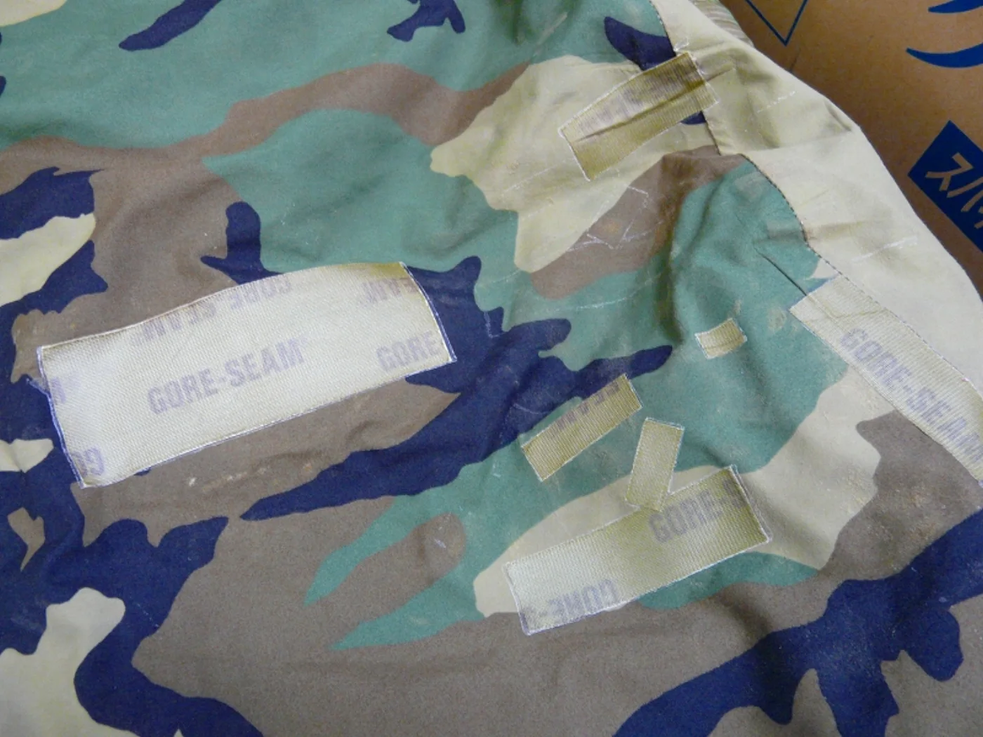 ミリタリーショップ 南国百貨店.COM|沖縄 ゴアテックス寝袋カバー 軍用実物 BIVY COVER [A-483] - 記録写真7